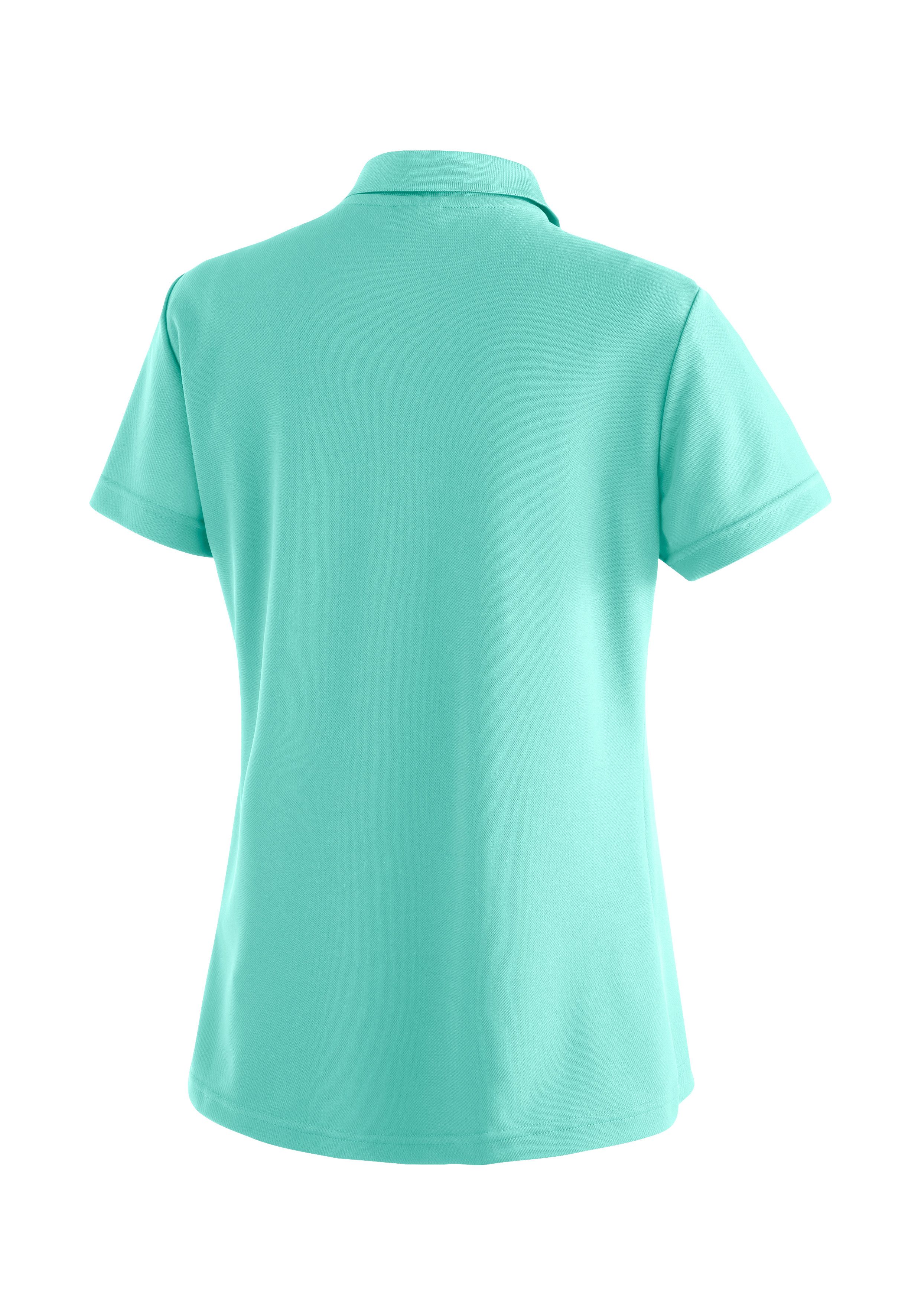 Maier Sports Poloshirt Ulrike Damen Polo kurzarm, leichtes Shirt, Funktionsshirt mit Kragen, Reg Fit