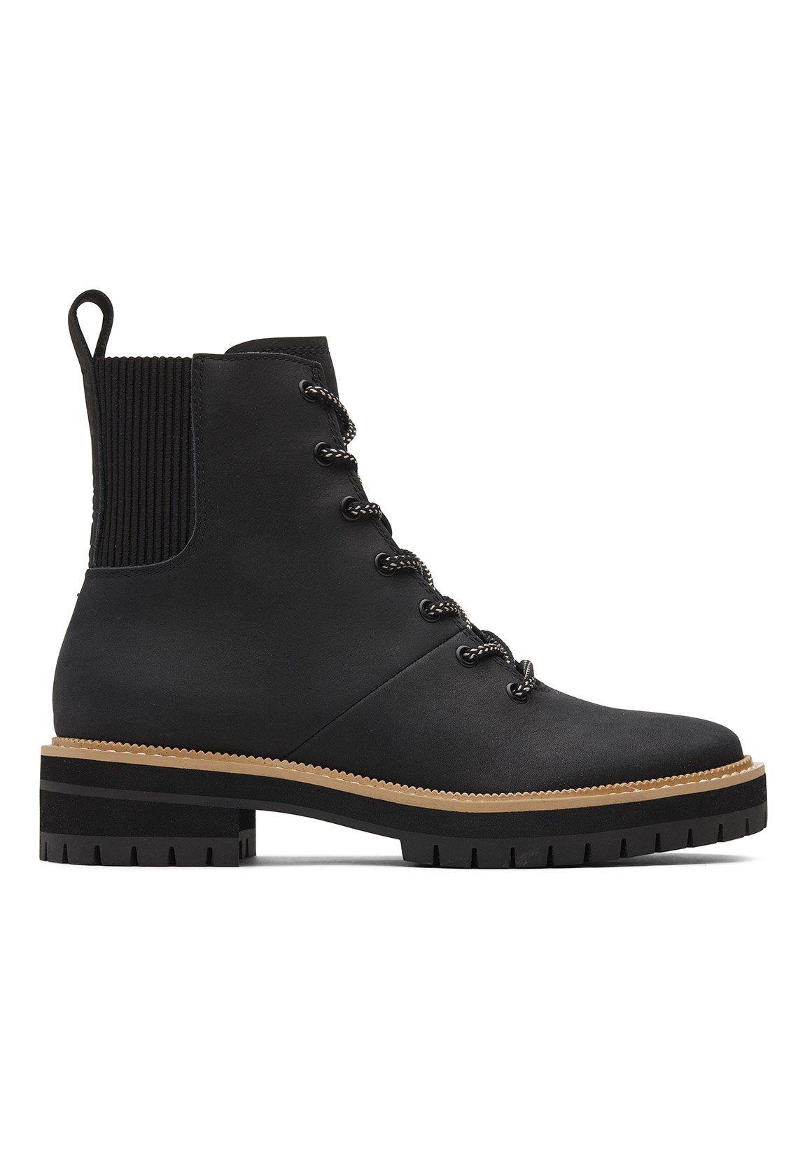 TOMS TOMS Damen Полусапожки FRANKIE 10016835 Black Schwarz Stiefelette