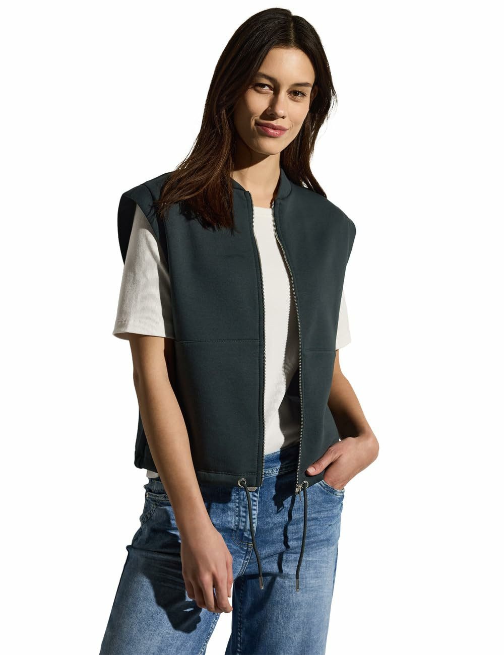 CECIL Funktionsjacke Weste für Damen (1-St) Weiblich