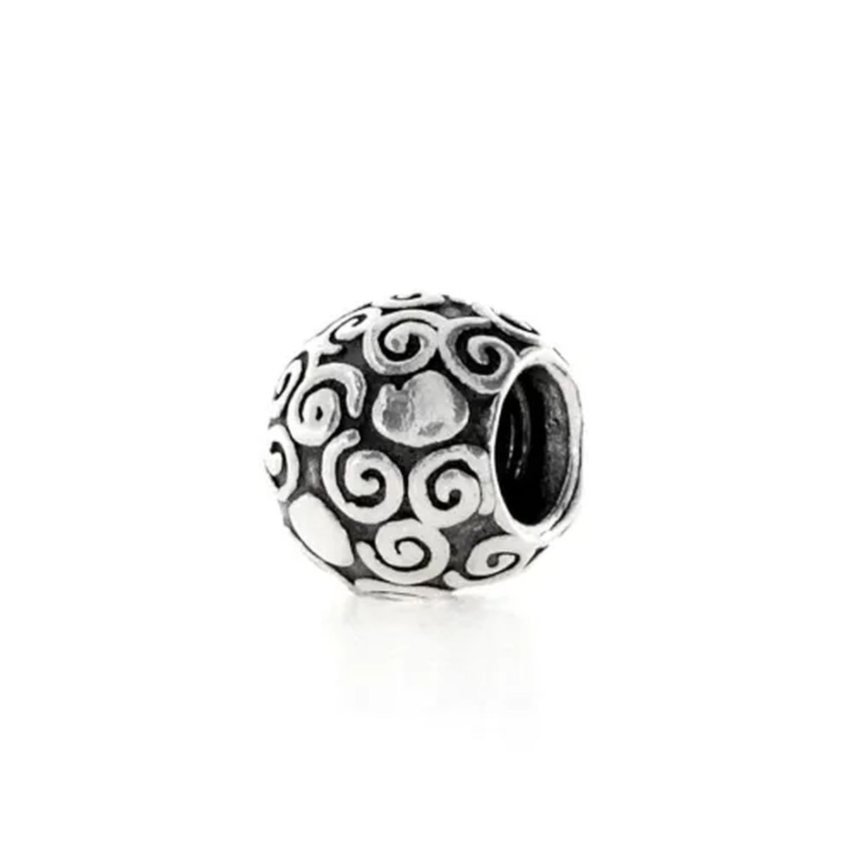 Pandora Charm-Einhänger Pandora Charm Damen Swirl Hearts Sterling-Silber 790161