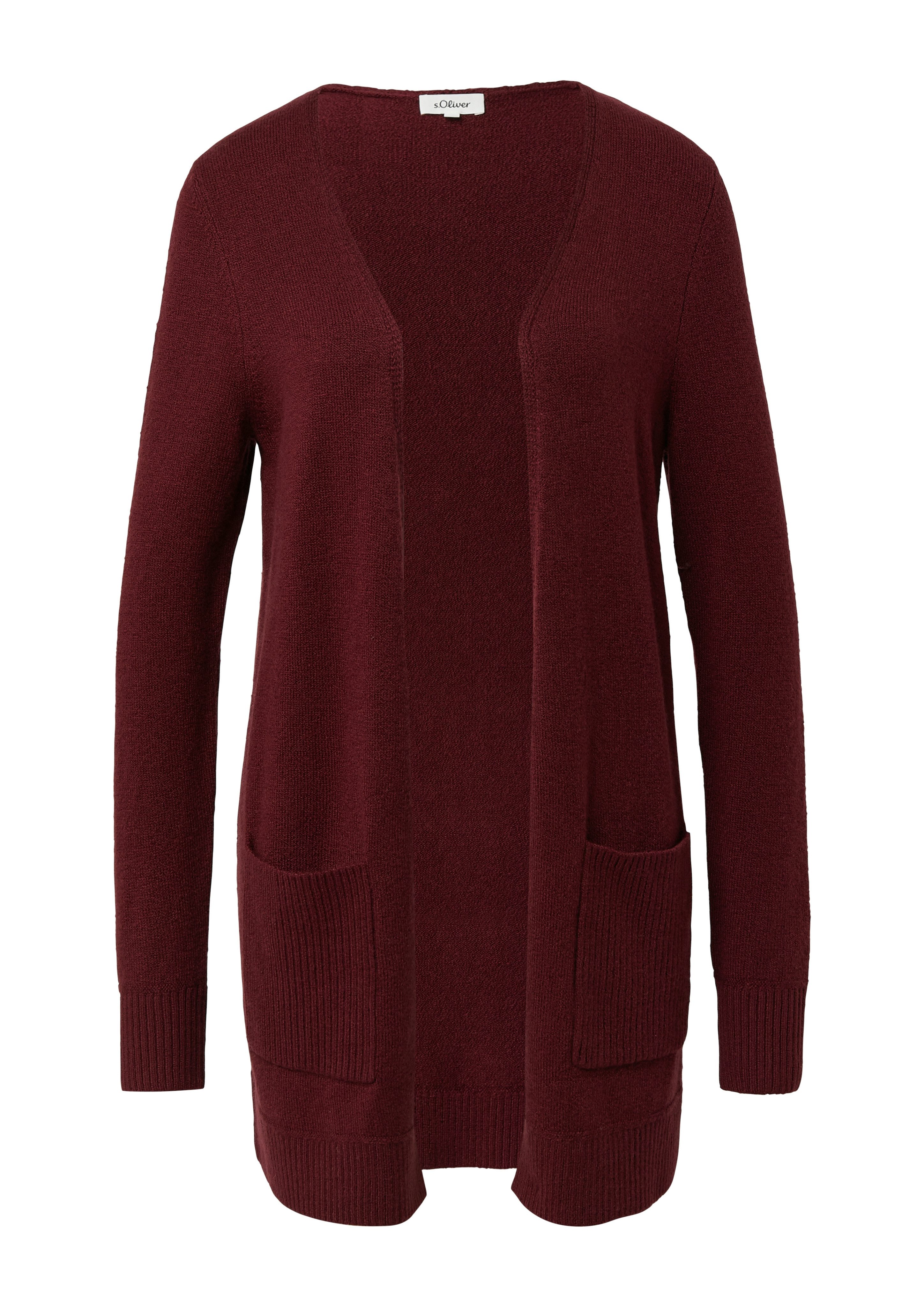 s.Oliver Strickjacke mit aufgesetzten Taschen