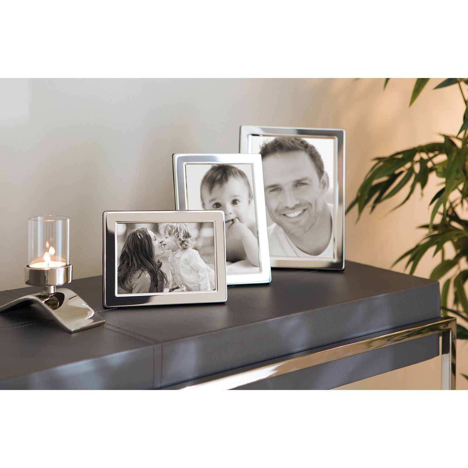 Fink Bilderrahmen CLASSIC Bilderrahmen 13x18 cm - Eisen/ Glas/ versilbert - günstig online kaufen