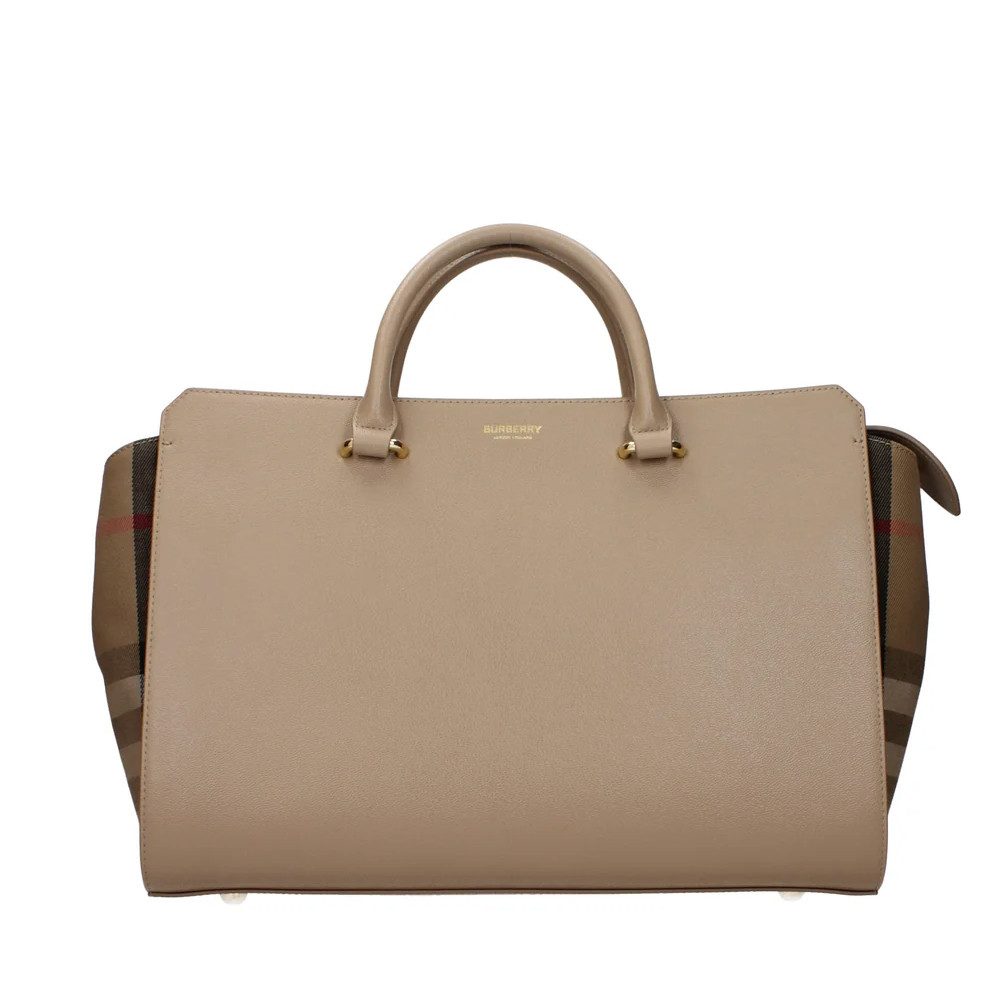 BURBERRY Henkeltasche Banwell MX Check Canvas 80844801