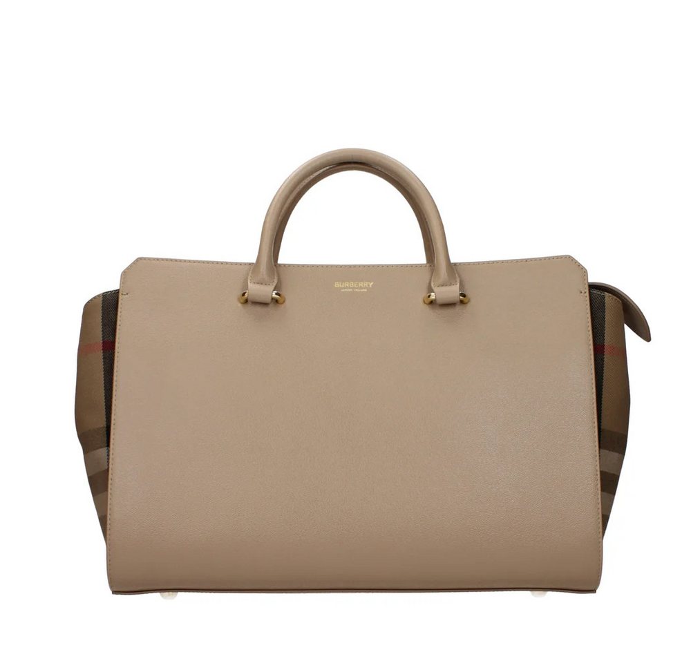 BURBERRY Henkeltasche Banwell MX Check Canvas 80844801