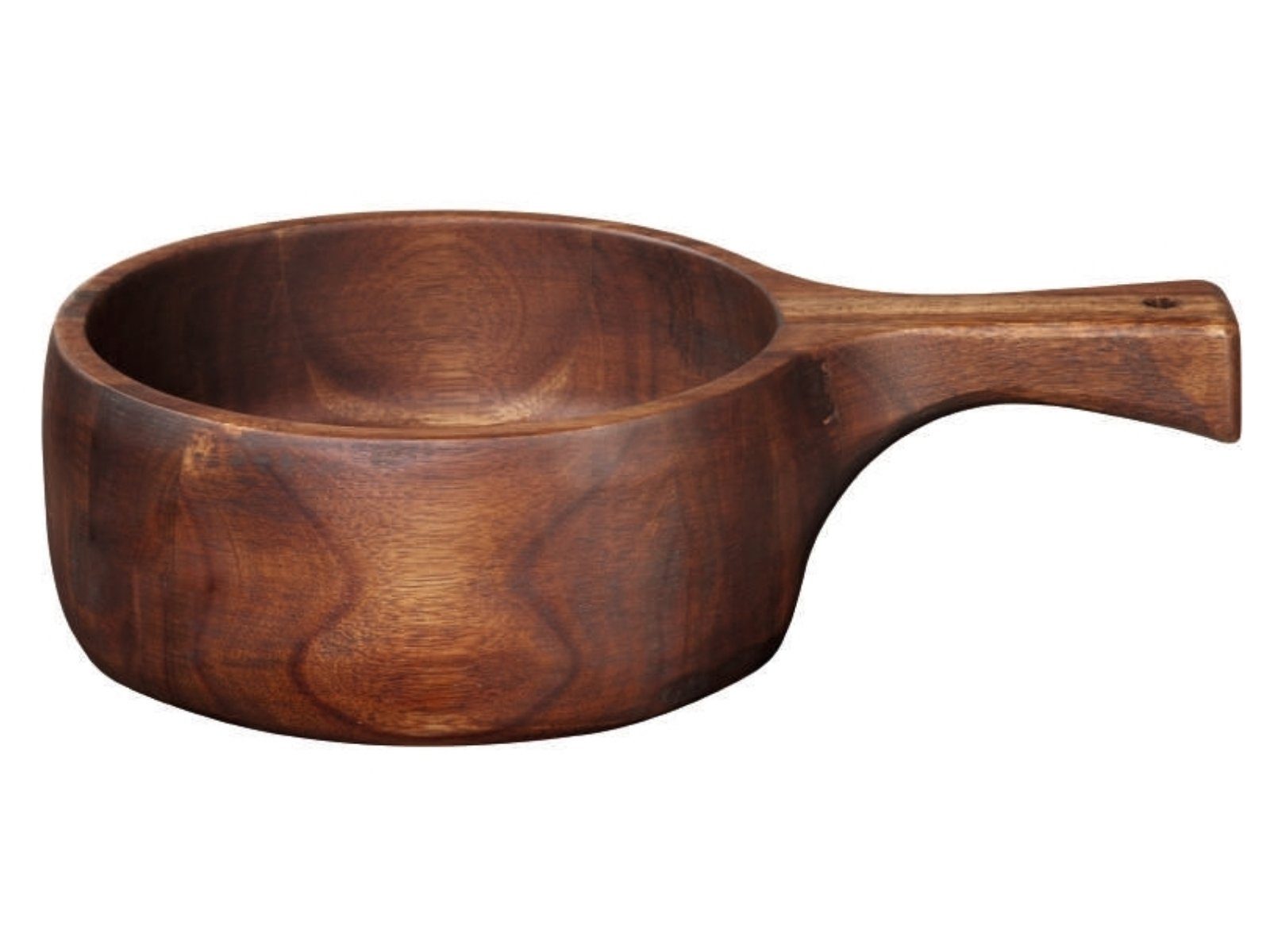 ASA SELECTION Schale Holzschale mit Griff akazie massiv 31 x 20 cm, Akazienholz, (Schüsseln & Schalen), Küche, Kochen, Backen