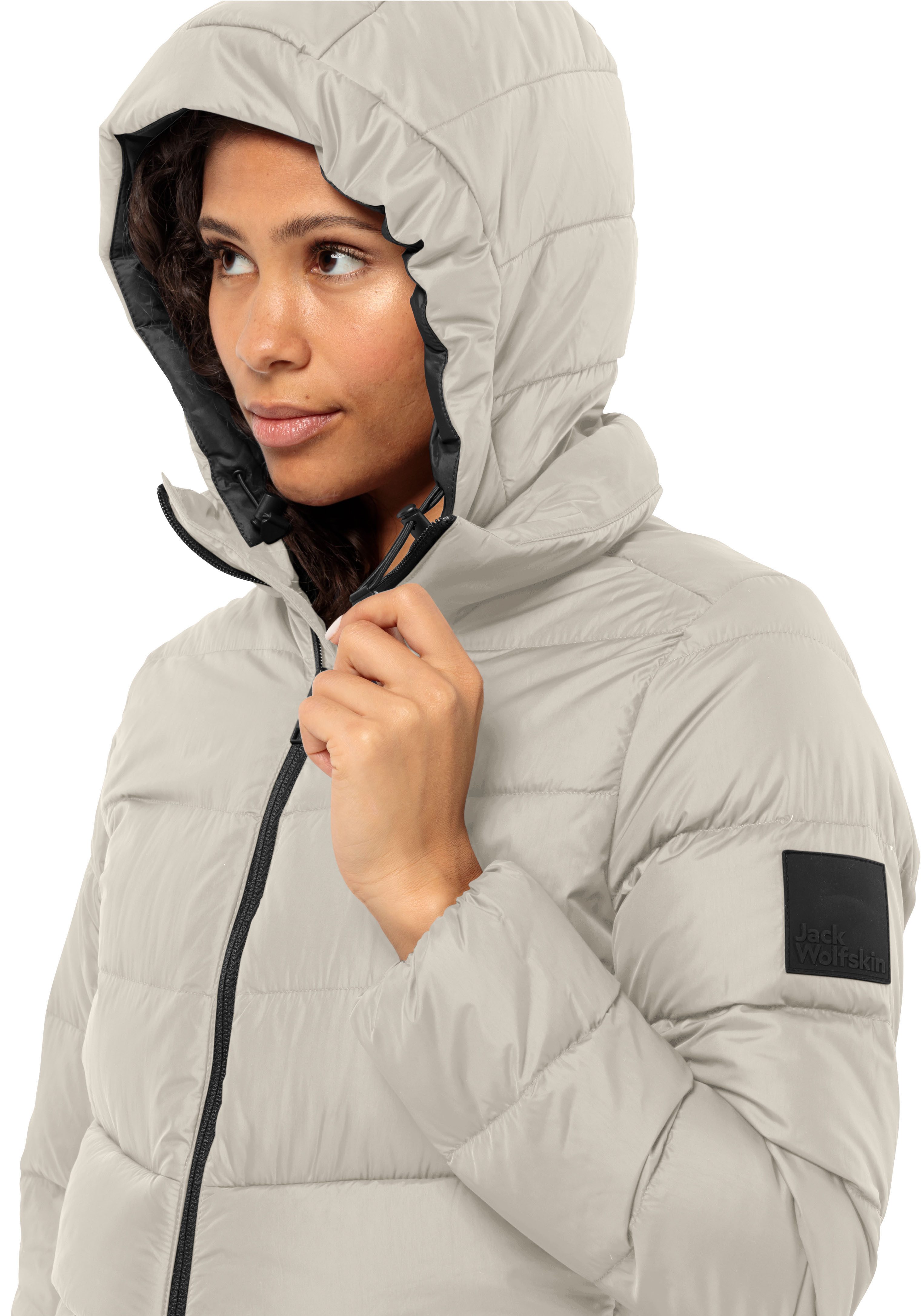 Jack Wolfskin Daunenmantel LENAUPLATZ Wärmend, winddicht, Übergangsjacke