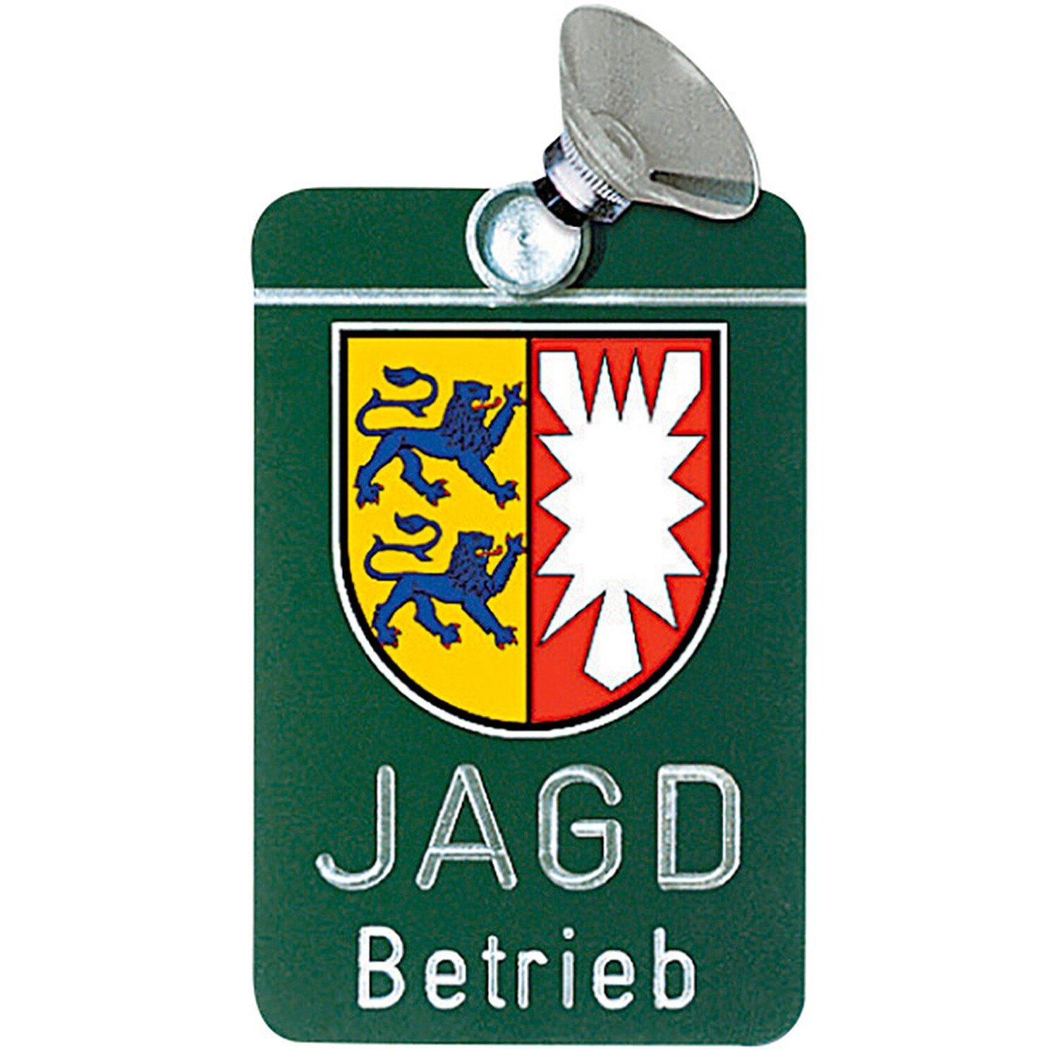 Dr. Gmünder Hinweisschild Autoschild Jagdbetrieb
