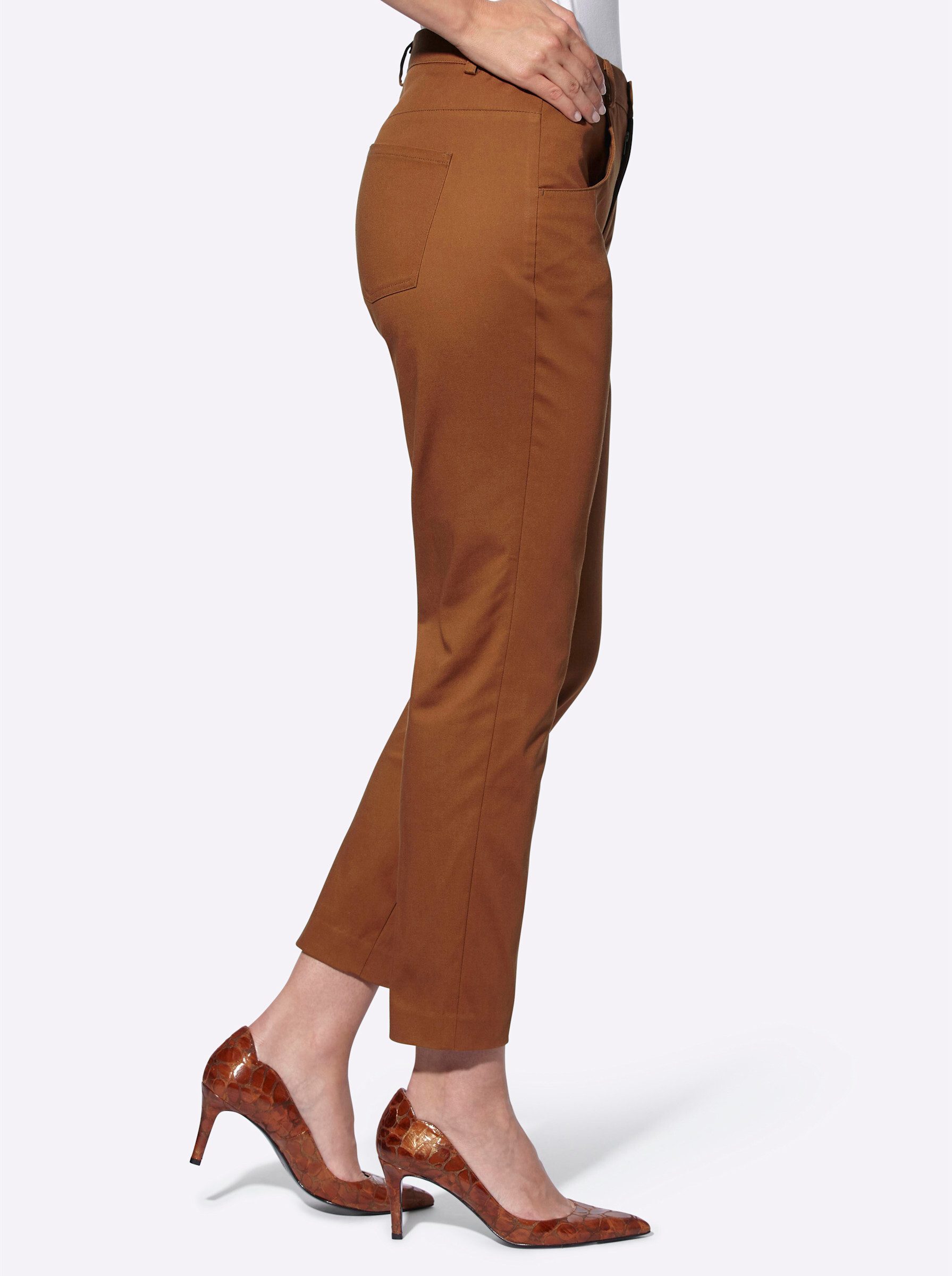 heine Jerseyhose Stretch-Hose Innenbeinlänge ca. 68 günstig online kaufen