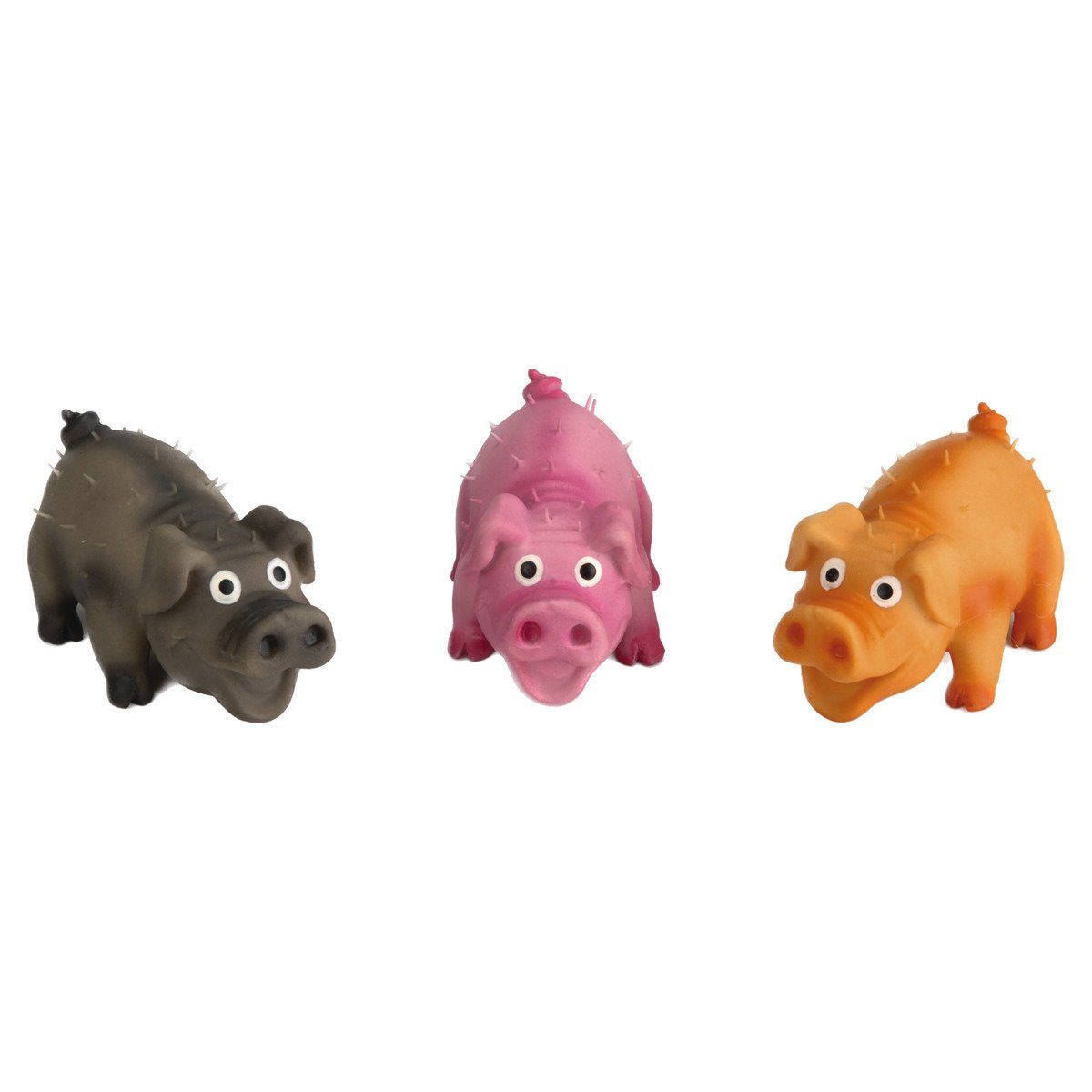 Beeztees Tierquietschie Hundespielzeug Piglets aus Latex günstig online kaufen