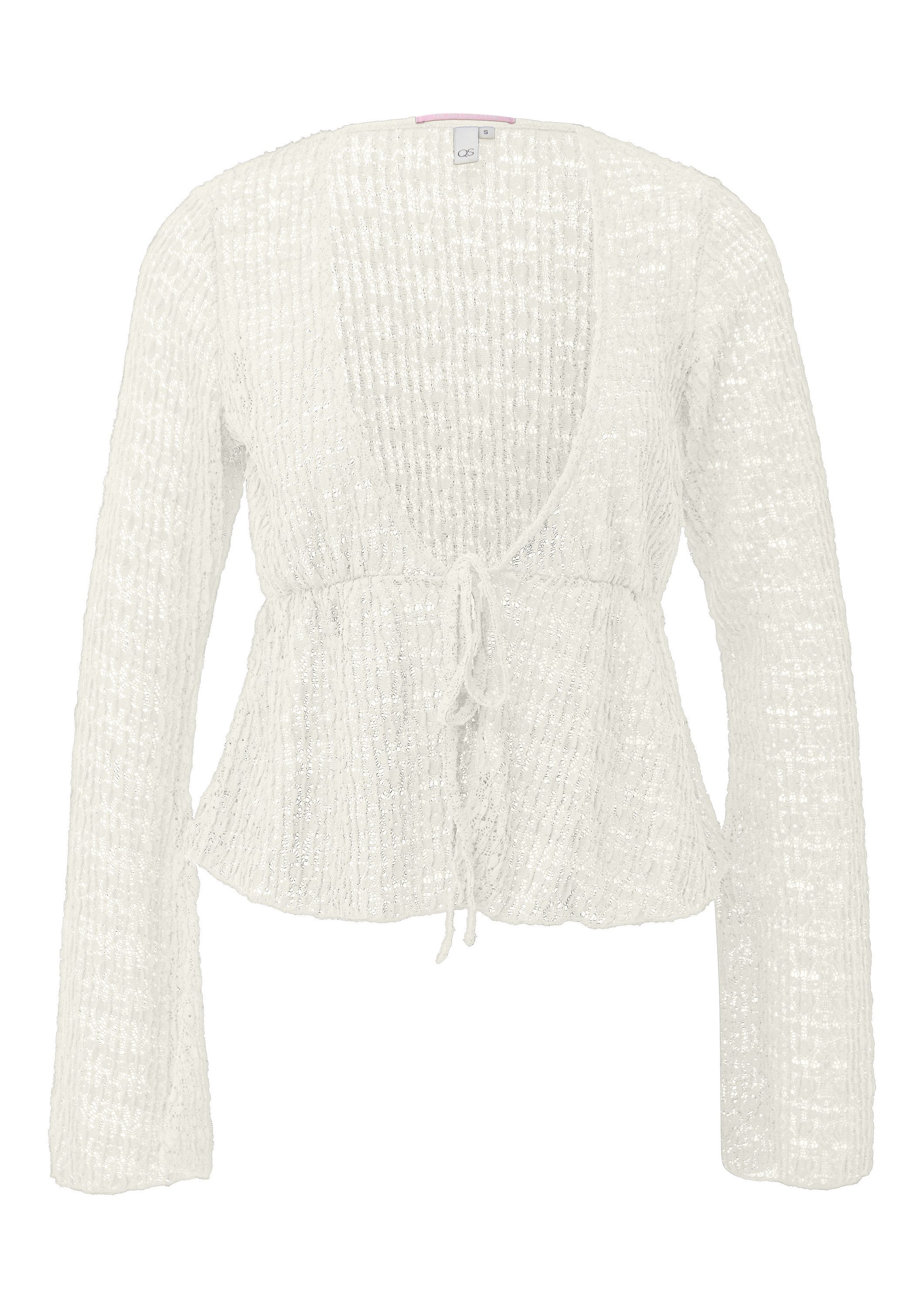 QS Langarmshirt T-Shirt Shirtjacke günstig online kaufen