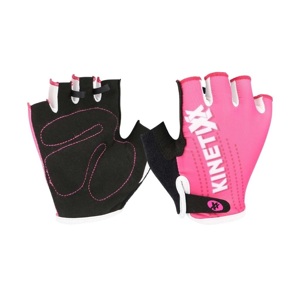 Kinetixx Fahrradhandschuhe Kinder Radhandschuh Lenny, KinetiXx (in blau und pink) Anatomische Passform, Grip, Atmungsaktiv