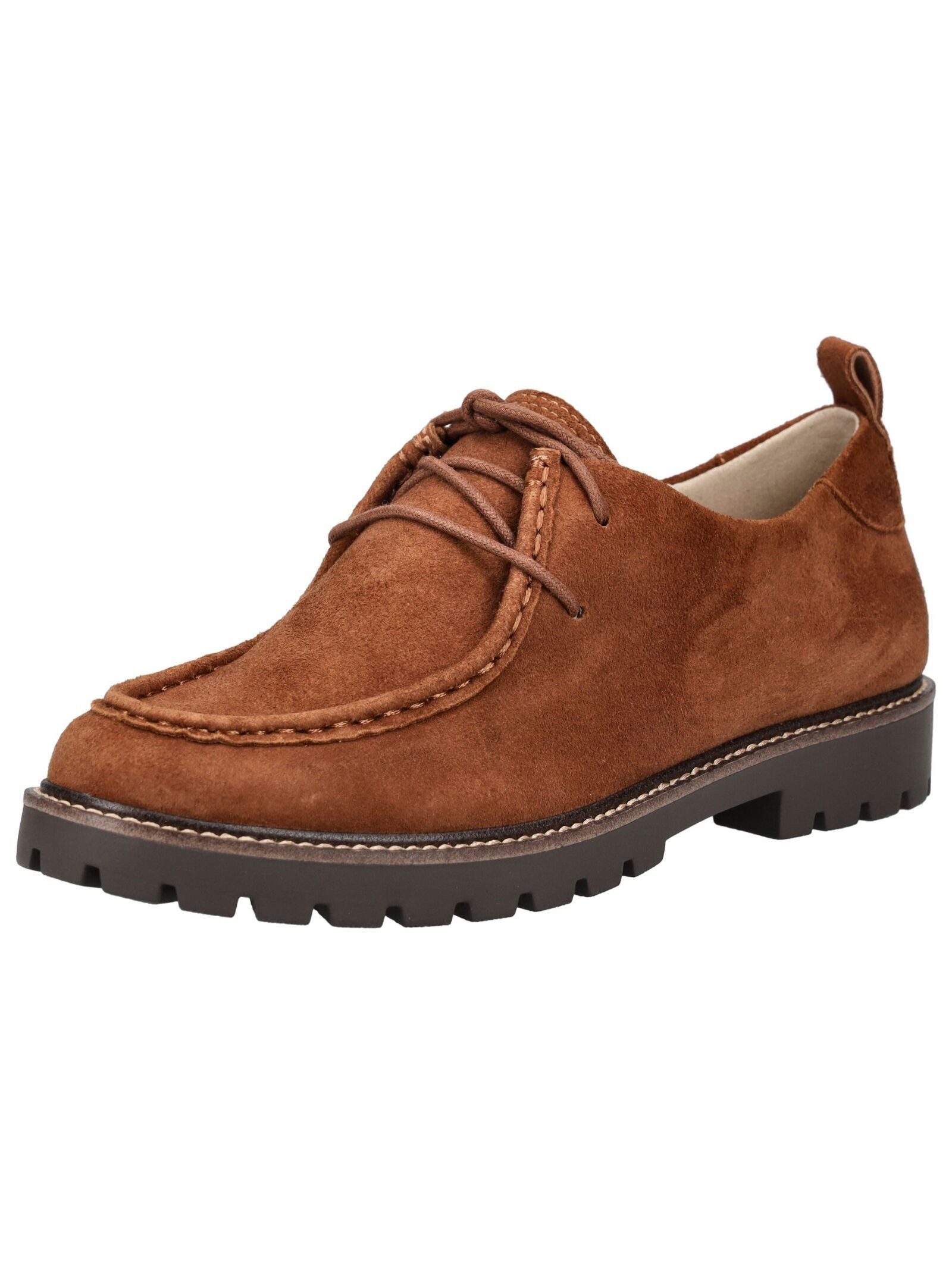 Caprice Halbschuhe Veloursleder . Schnürschuh