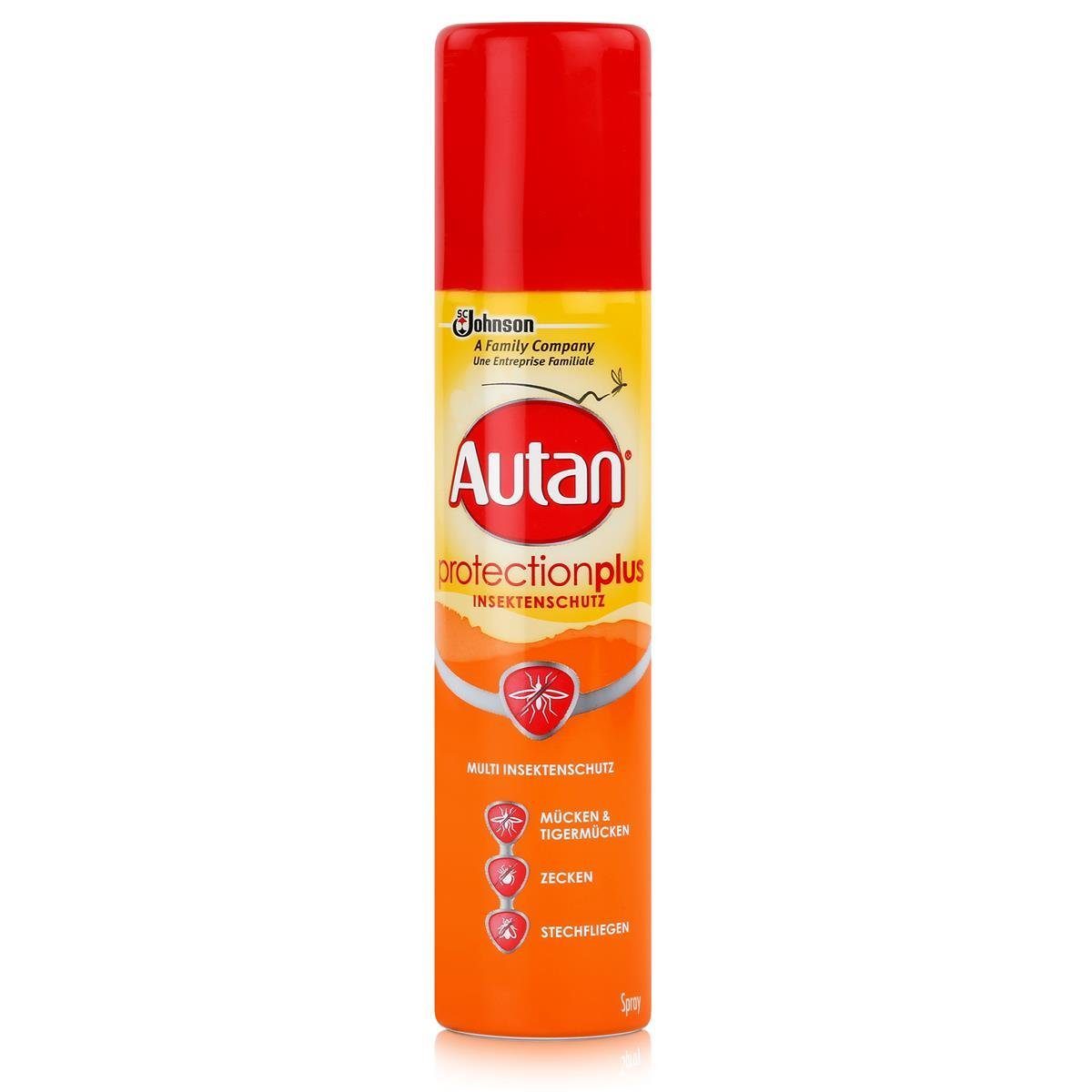 Autan Pack) Spray Protection Plus 100ml Insektenspray Autan (3er Multi Insektenschutz