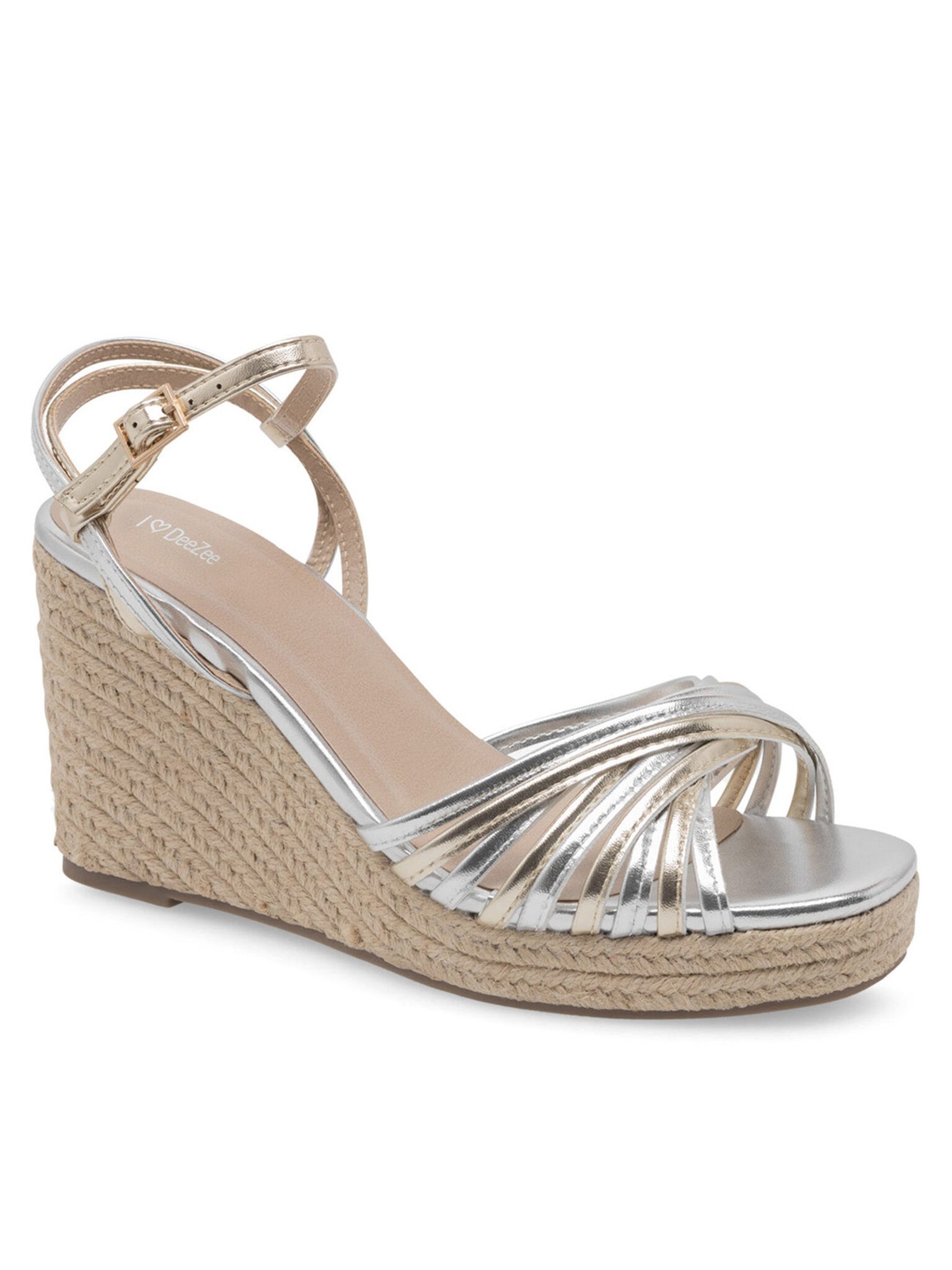DeeZee DeeZee Sandalen Damen WYL2610-01 Silber günstig online kaufen