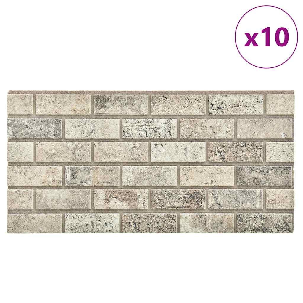 vidaXL Wandpaneel 3D-Wandpaneele 10 Stk. Sandfarben günstig online kaufen