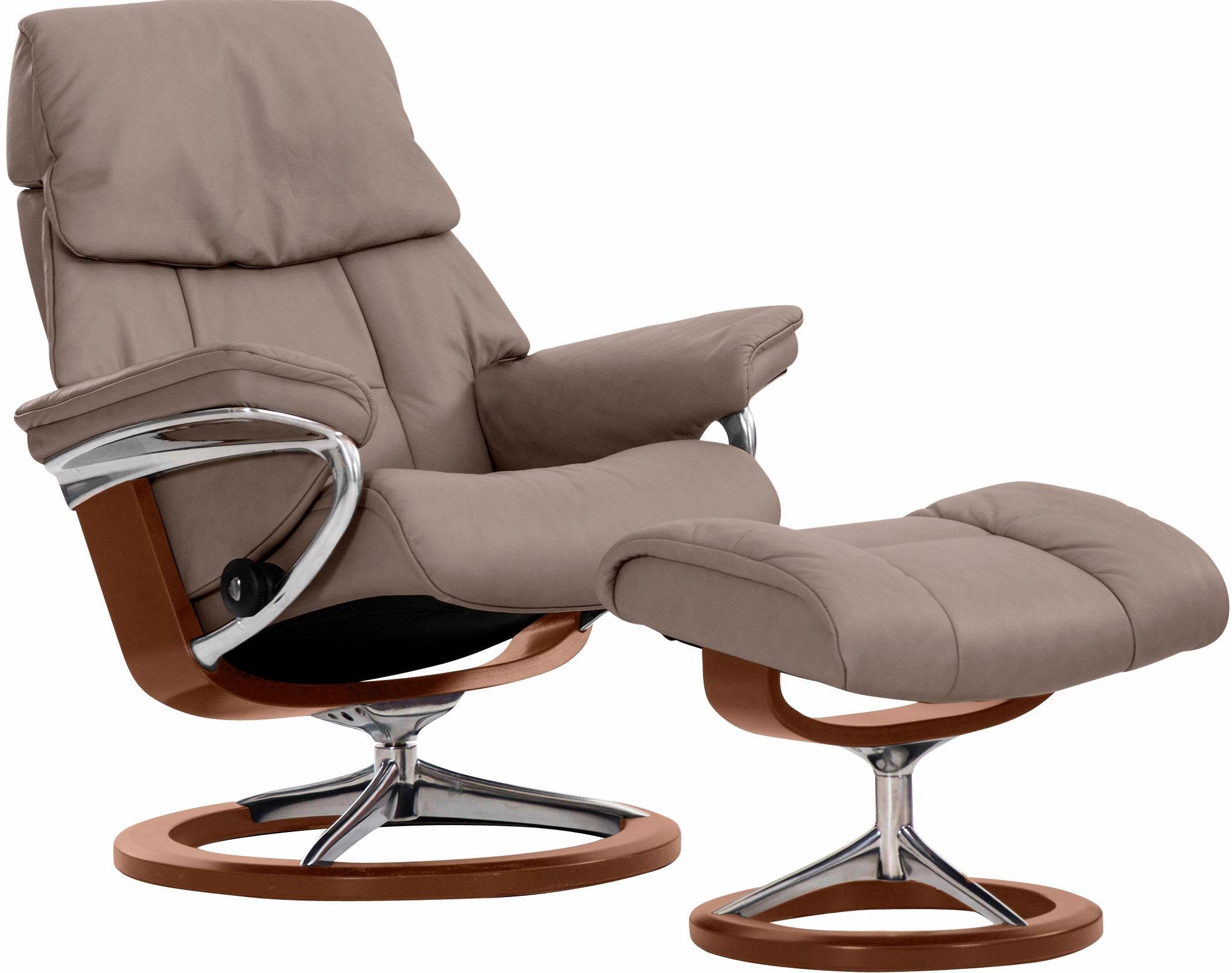 Stressless® Set Relaxsessel mit Hocker »Ruby« mit Signature Base