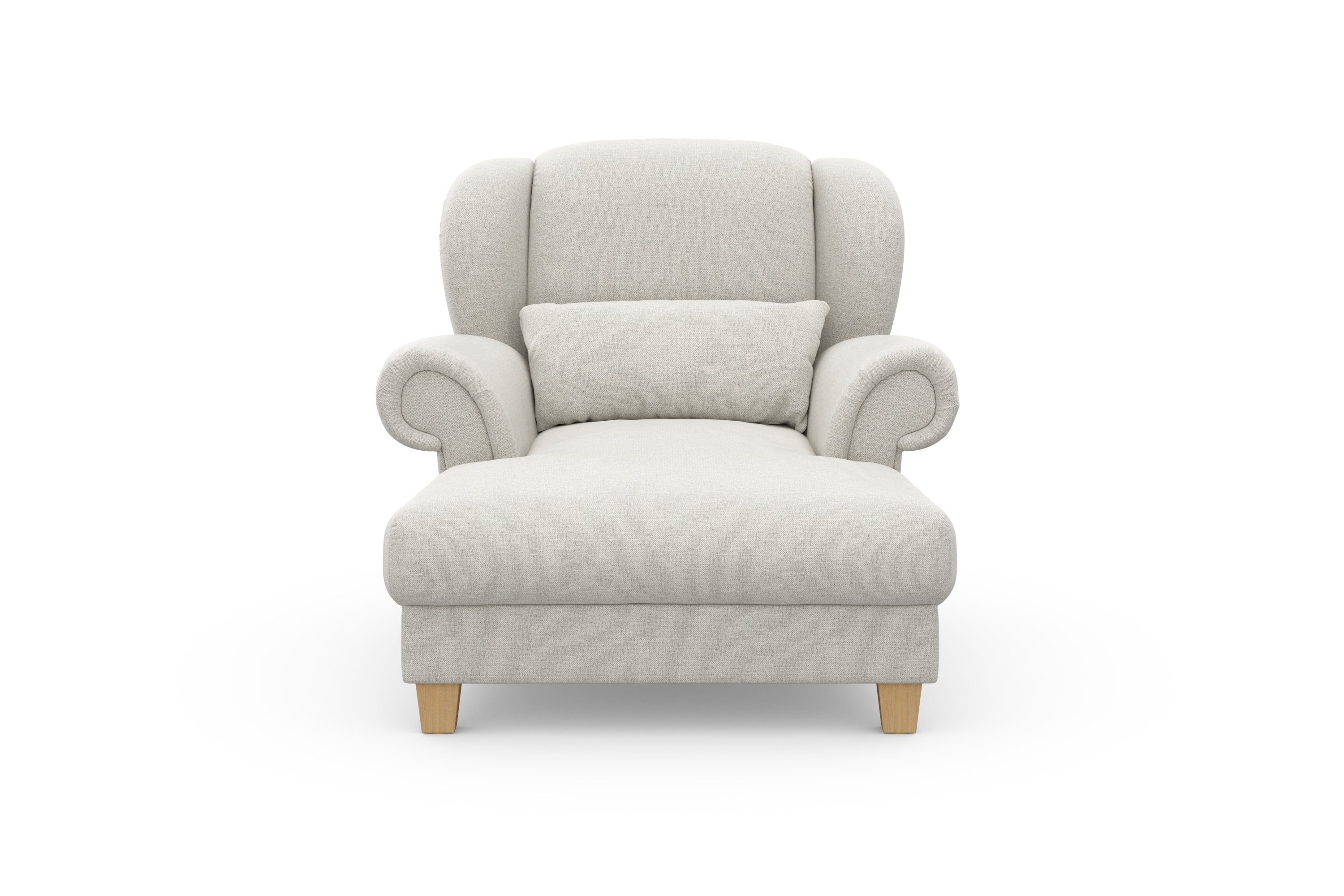 Zierkissen Sitzkomfort, mit weichem Queenie zeitloses Home Loveseat inkl. affaire Design, Loveseat (1-St), softem,