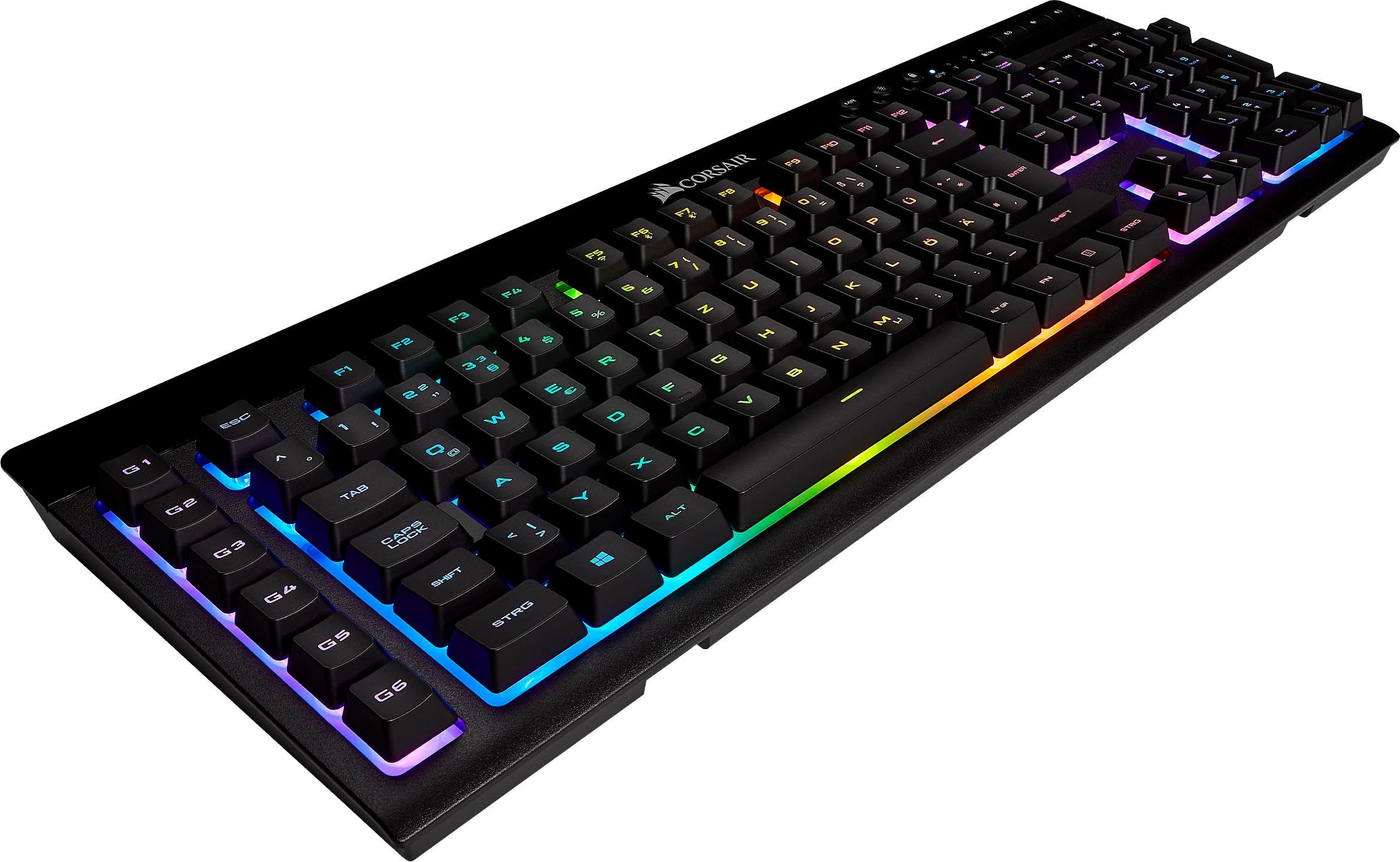 Corsair Gaming Keyboard K57 RGB WIRELESS DE Layout Gaming-Tastatur