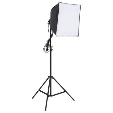vidaXL Fotohintergrund Fotostudio-Beleuchtung Set mit Aufnahmetisch