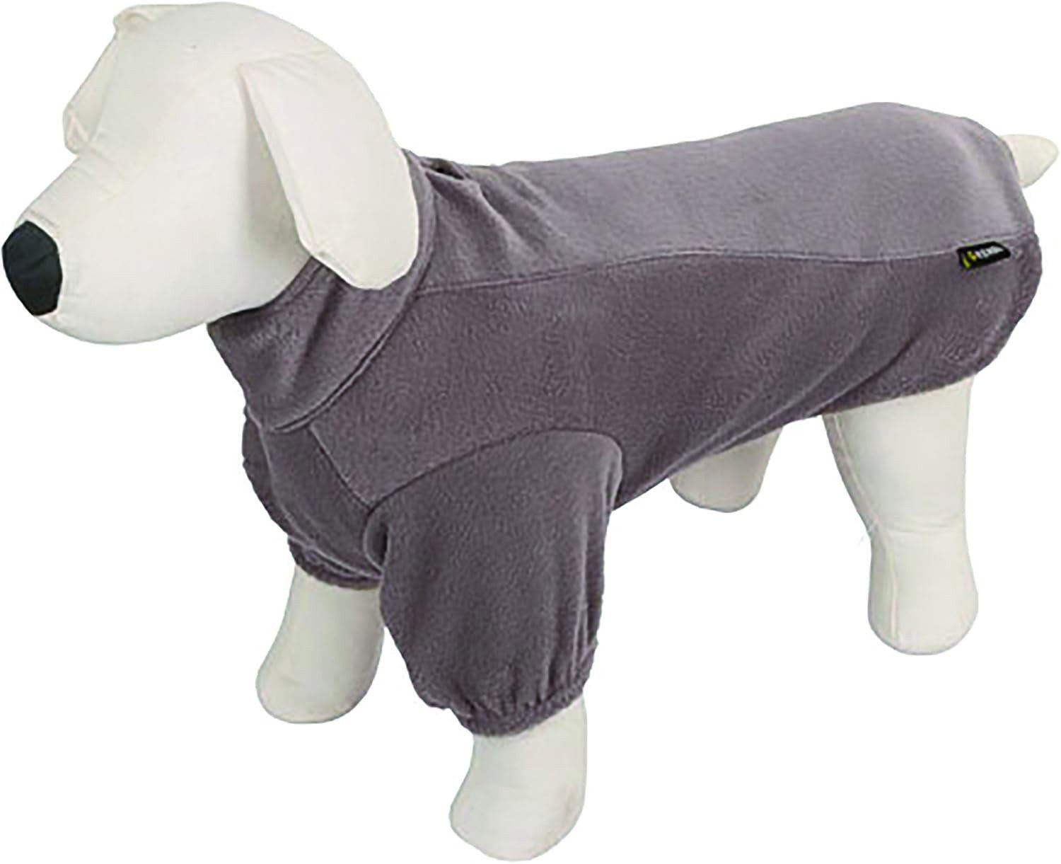 Kerbl Hundemantel Fleecemantel Bern, Größe S, 35 cm, grau