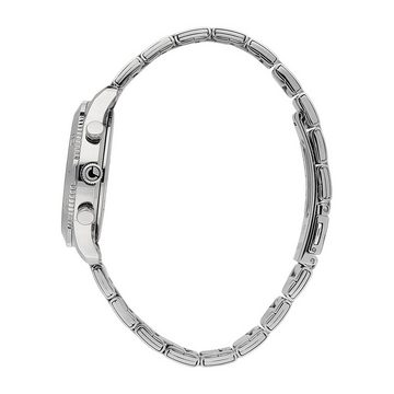 Sector Multifunktionsuhr Sector Herren Armbanduhr Multifunkt, Herrenuhr rund, groß (ca. 40mm), Edelstahlarmband, Fashion-Style