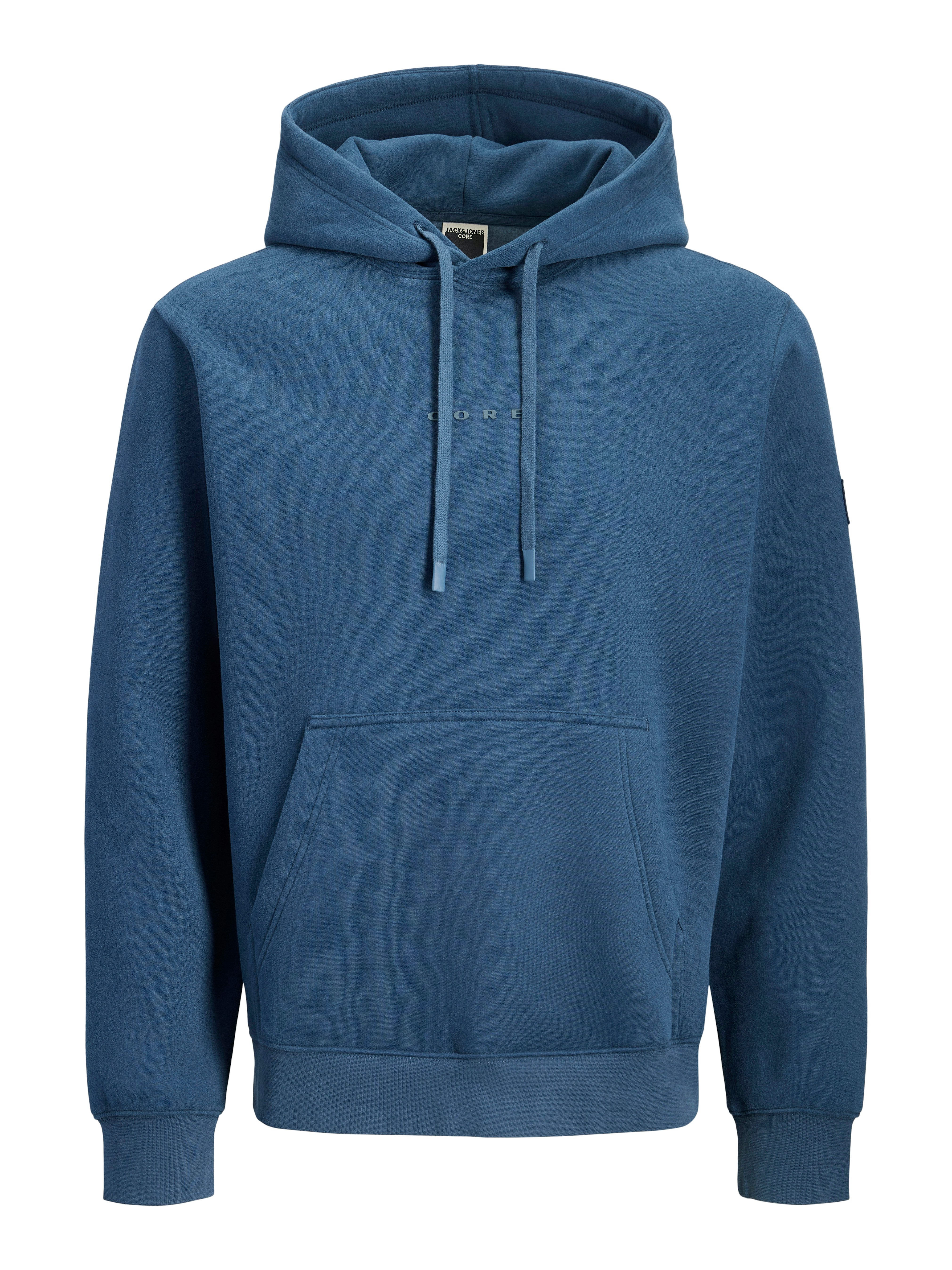 Jack & Jones Kapuzensweatshirt JCOPOINT SWEAT BADGE HOOD BF