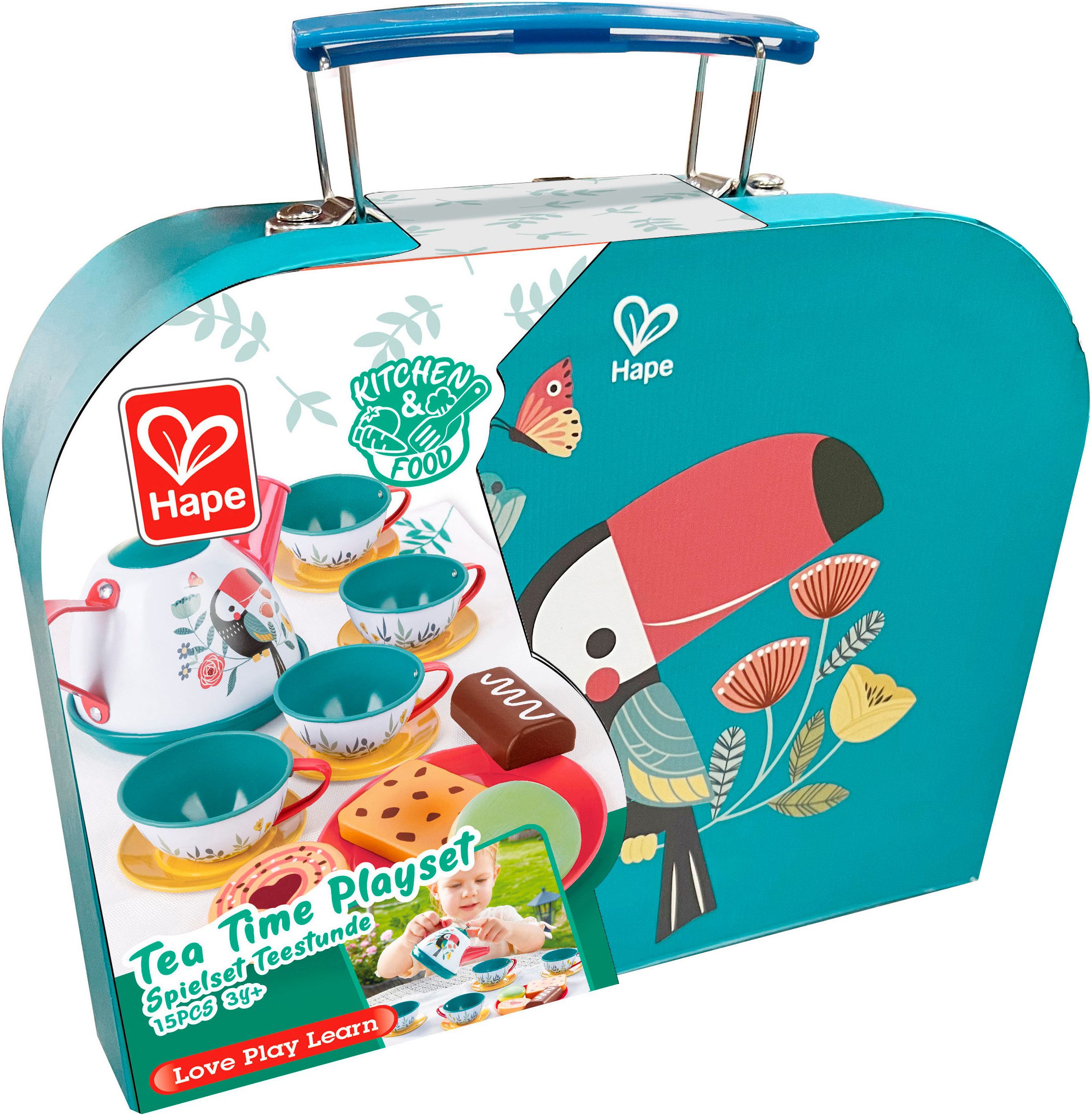 Hape Spielgeschirr Teestunde, (Set)