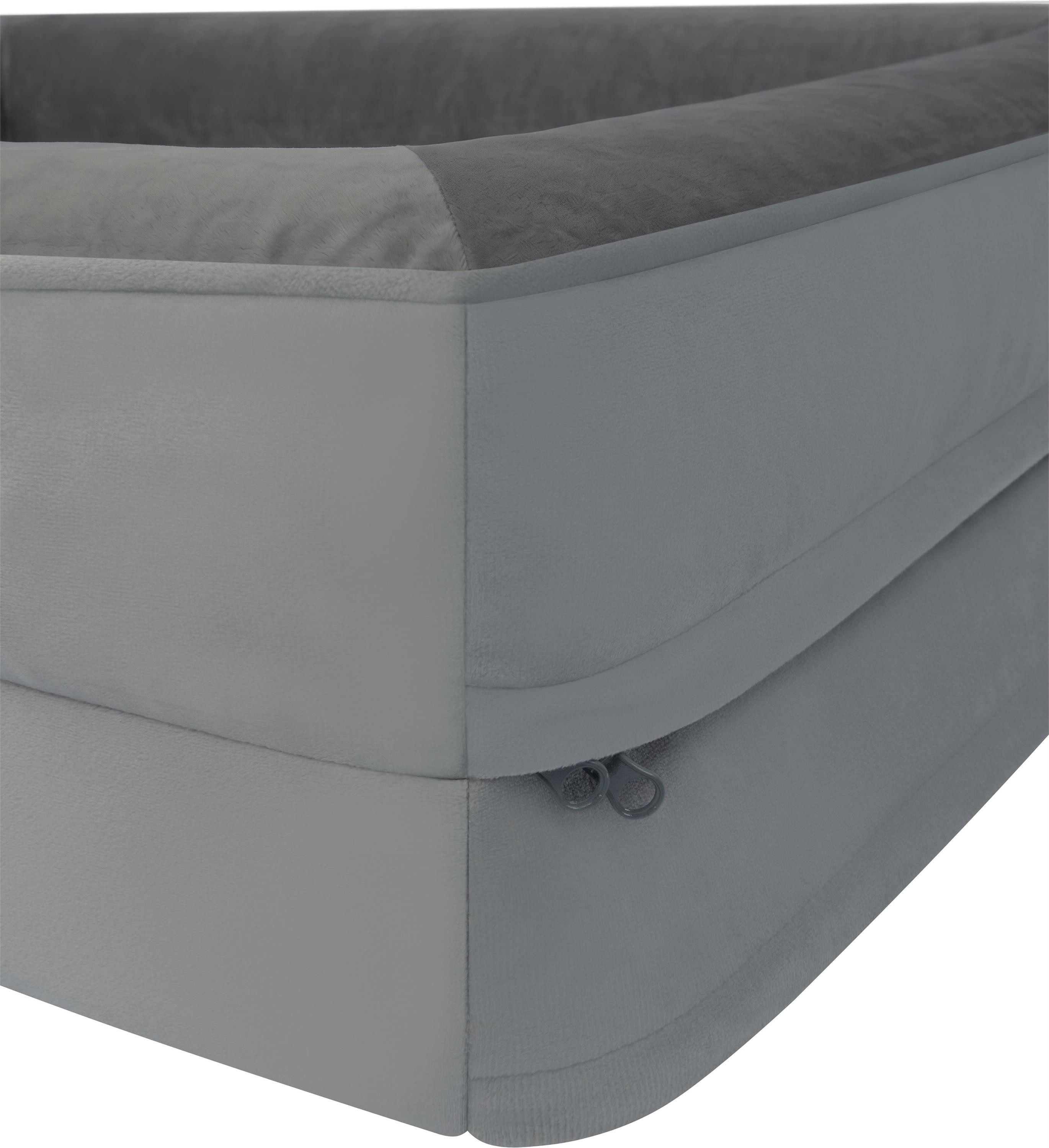 Aspero Tierbett Hundebett Kotka, 100 % Polyester, Kuschelbett für Hunde und Katzen mit abnehmbarem Bezug – Bild 5 von 5