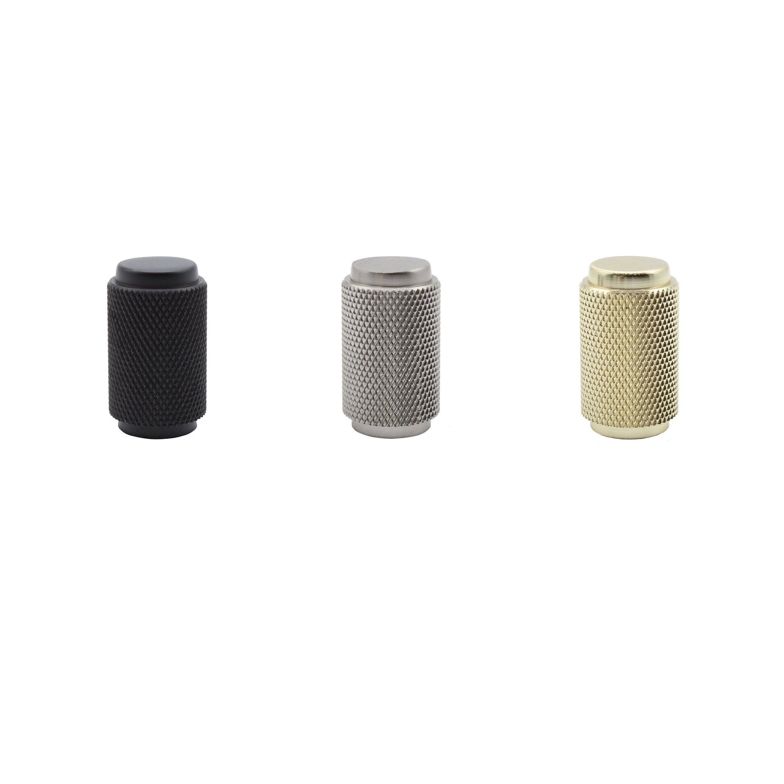 Natural Goods Berlin Möbelgriff ZYLINDER (10-St), Möbelknopf, Schrankgriff, Knauf für Schublade und Tür, Gold