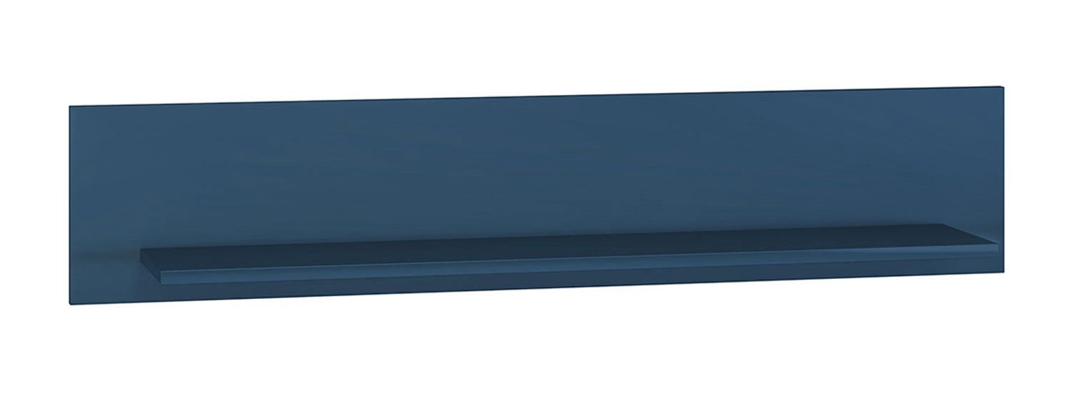 Feldmann-Wohnen Wandboard Marine, 1 Ablagefläche, max. Belastbarkeit der Ablagefläche 5kg 1-tlg., B/T/H 120 cm / 22 cm / 23 cm dunkelblau