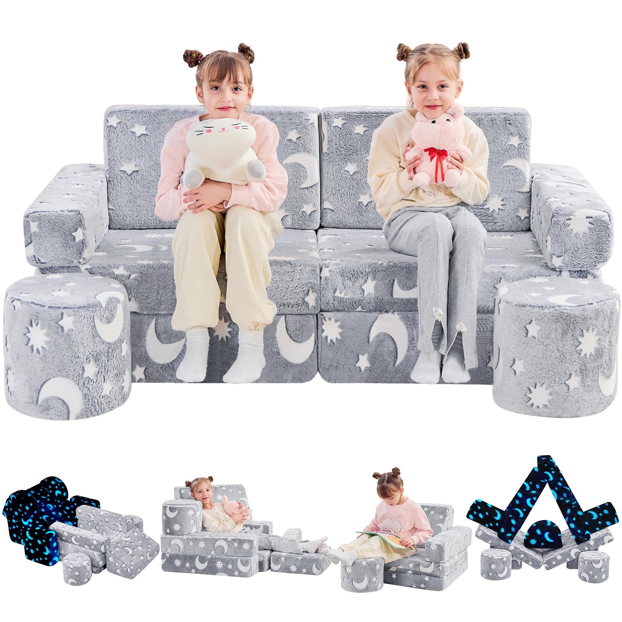 CAVEEN Kindersofa, Modulares Spielsofa für Kinder, günstig online kaufen