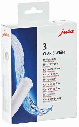 JURA Wasserfilter CLARIS White, 3er-Set