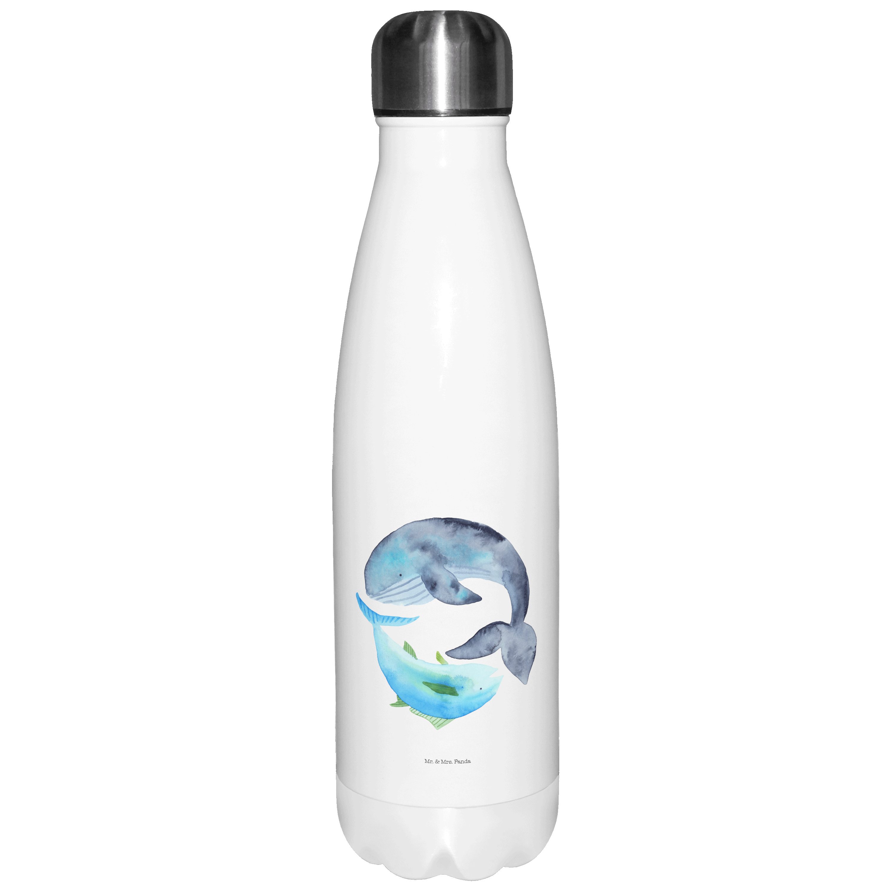 Mr. & Mrs. Panda Thermoflasche »Walfisch & Thunfisch Weiß Tiere