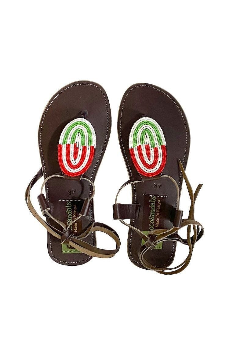 Ecosandals Mara - Braun Zehentrenner