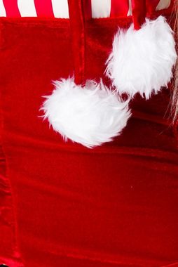 Kostüm 3-tlg. Weihnachts Kostüm "Zuckerstangen" Samt Valentinstag Outfi