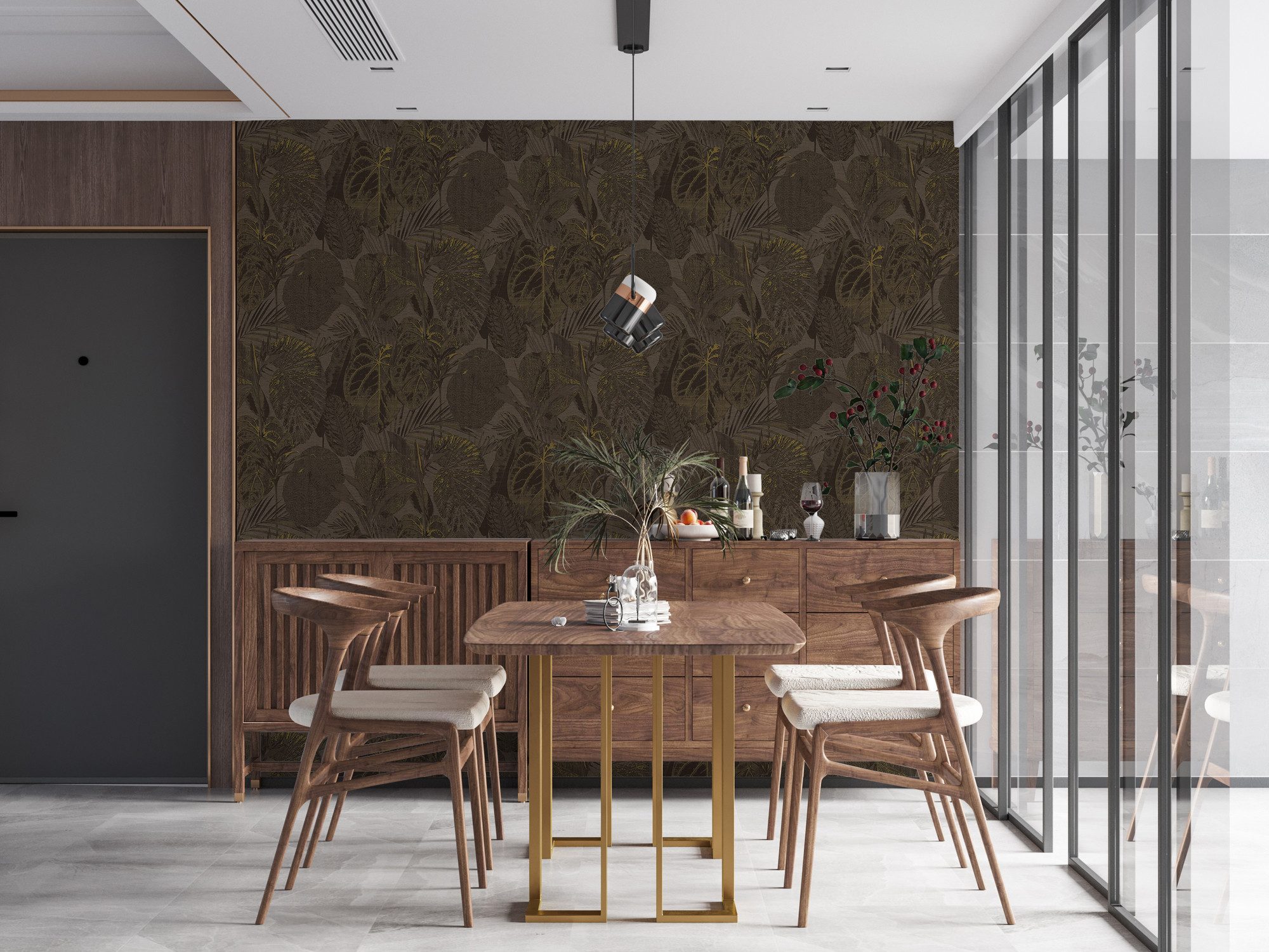 living walls Vliestapete Famous Garden Natur-Tapete günstig online kaufen