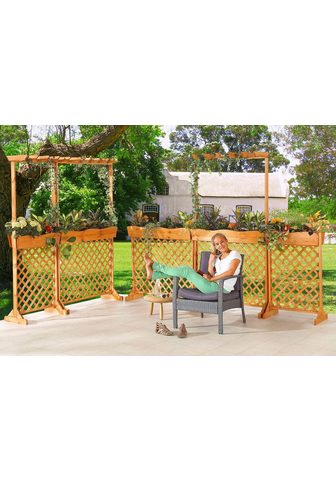 PROMADINO Стенка с ящик для растений BxTxH: 70x4...