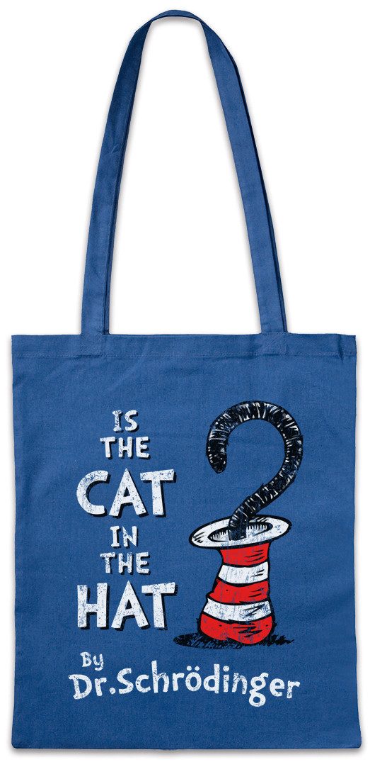 Beuteltasche Cat In The Hat Stofftasche Schrödingers Schrodinger Schroedingers TBBT