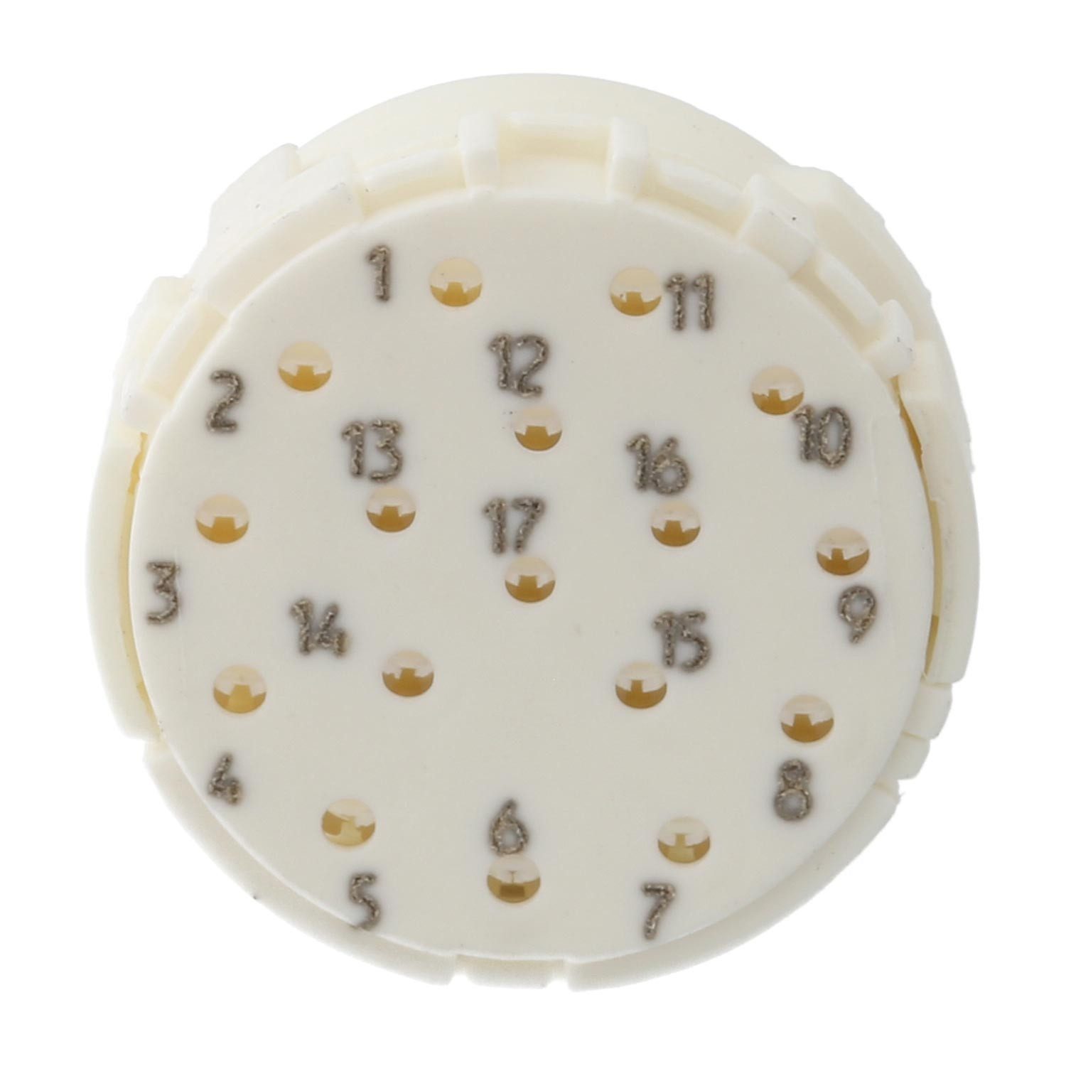 Hummel AG Rundstecker Titel:M23 Signal Crimp-Kontakteinsatz Stift Crimpanschluss, Polzahl 1