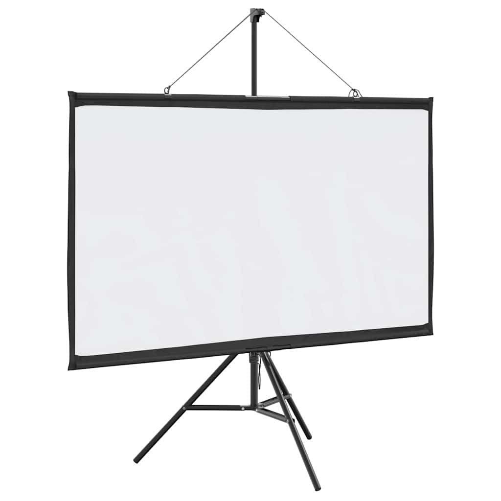 vidaXL 50aposapos 169 Beamer Leinwand mit Stativ 50 Zoll 169 Pull-Up-Leinwand