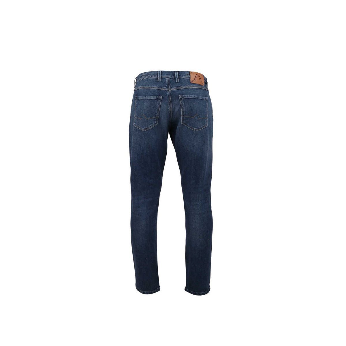 dunkel-grau Alberto 5-Pocket-Jeans (1-tlg)