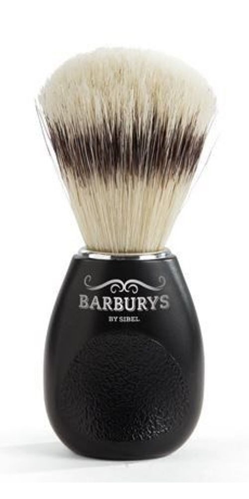 Barburys Rasierpinsel Sibel Code Ergo Rasierbürste Barburys schwarz