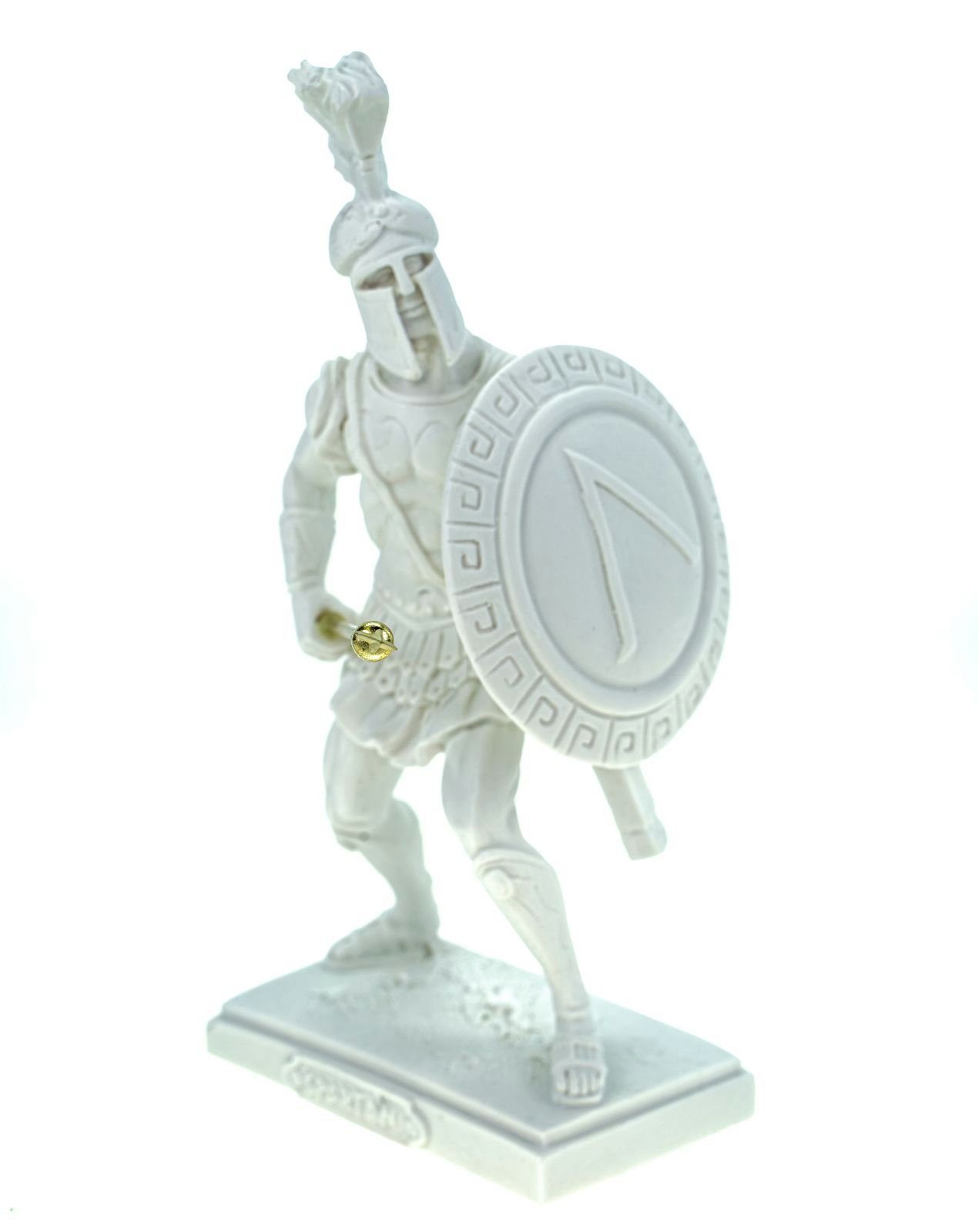 cm 20 Spartan Figur Dekofigur Schatzkiste Alabaster Kremers