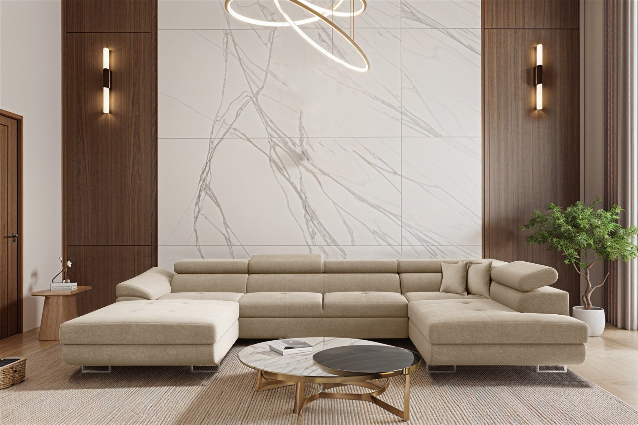 Fun Möbel Wohnlandschaft CARMELO Sofa mit günstig online kaufen