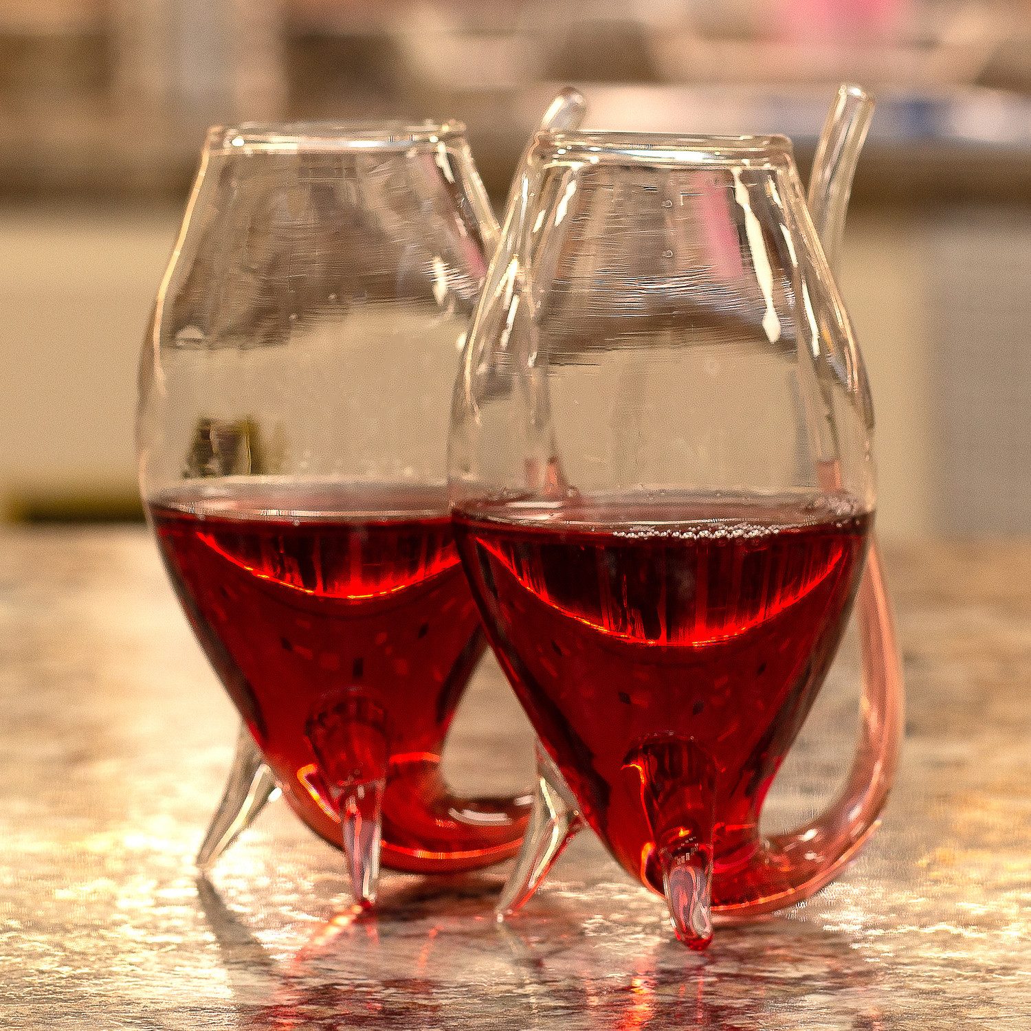 Bar Bespoke Glas traditionelle Portwein Gläser