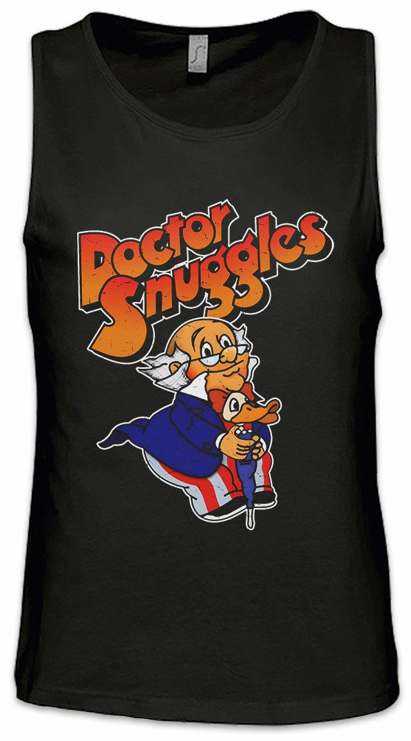 Tanktop Dr. Snuggles Ärmelloses T-Shirt Cartoon Comic Erfinder Inventor TV