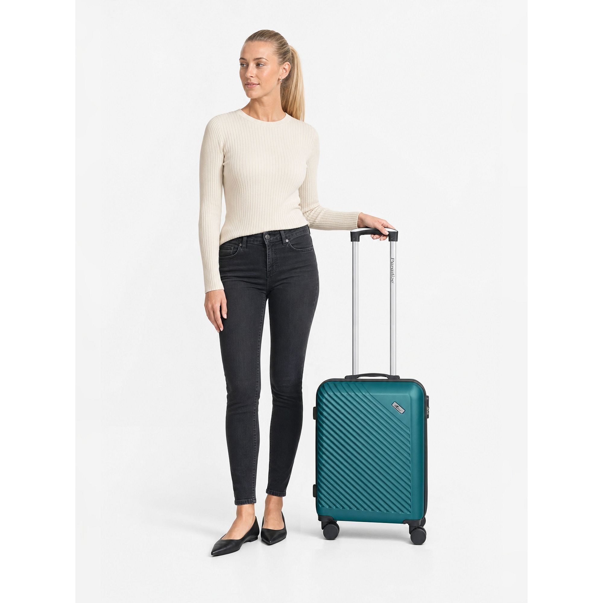 CHECK.IN® Handgepäck-Trolley Paradise 2.0, 4 Rollen, ABS