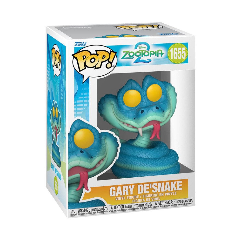 Funko Merchandise-Figur Zoomania 2 POP! Movies Vinyl Figur Gary De'Snake 9 cm
