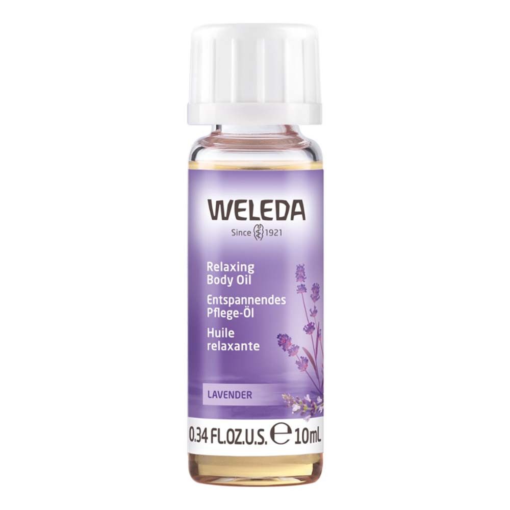 WELEDA Körperöl Lavendel - Entspannendes Pflege-Öl Kleingröße 10ml