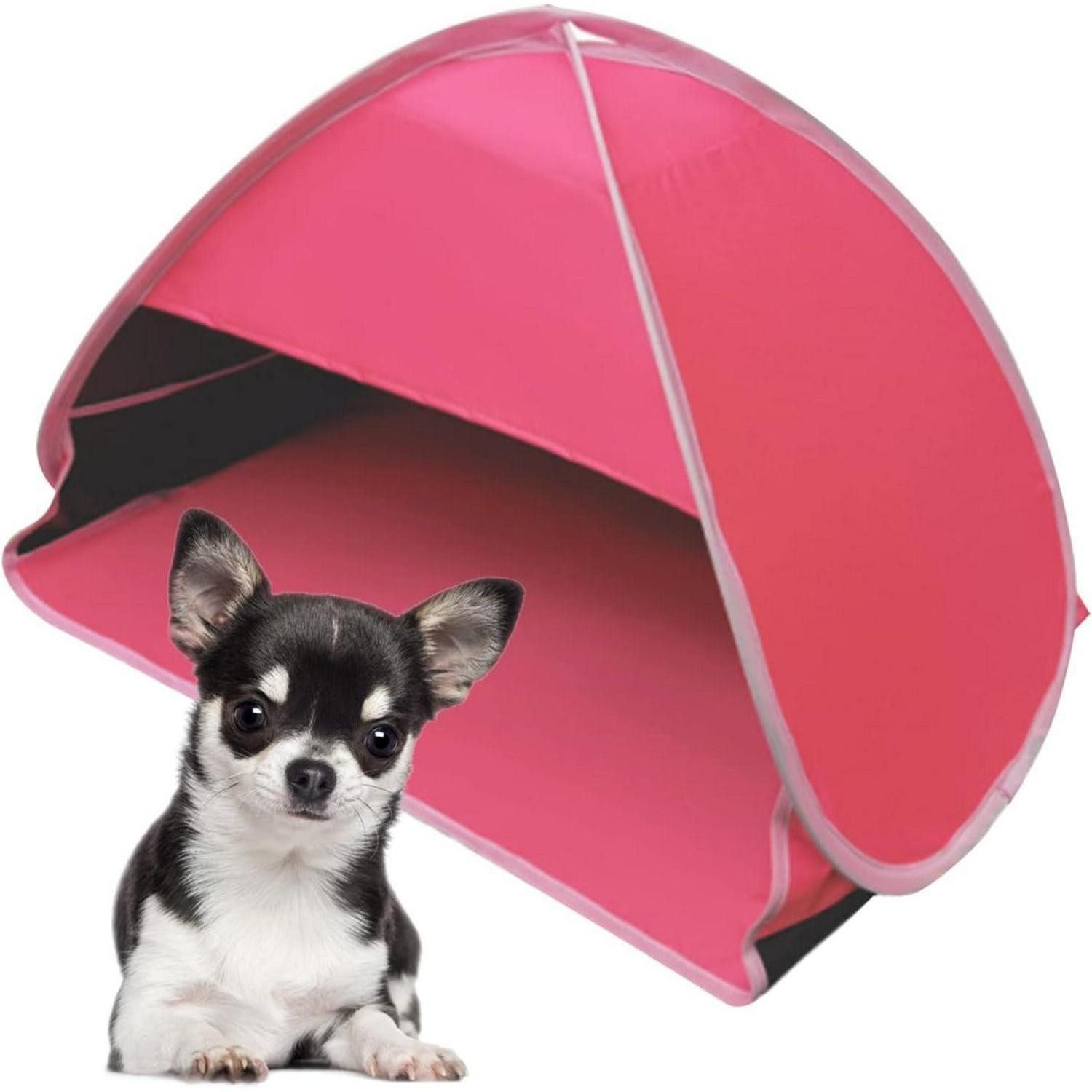 LuxusKollektion Faltzelt Mini-Kopfschutz faltbar Pop-Up-Strandzelt Sonnenschutz Haustiere